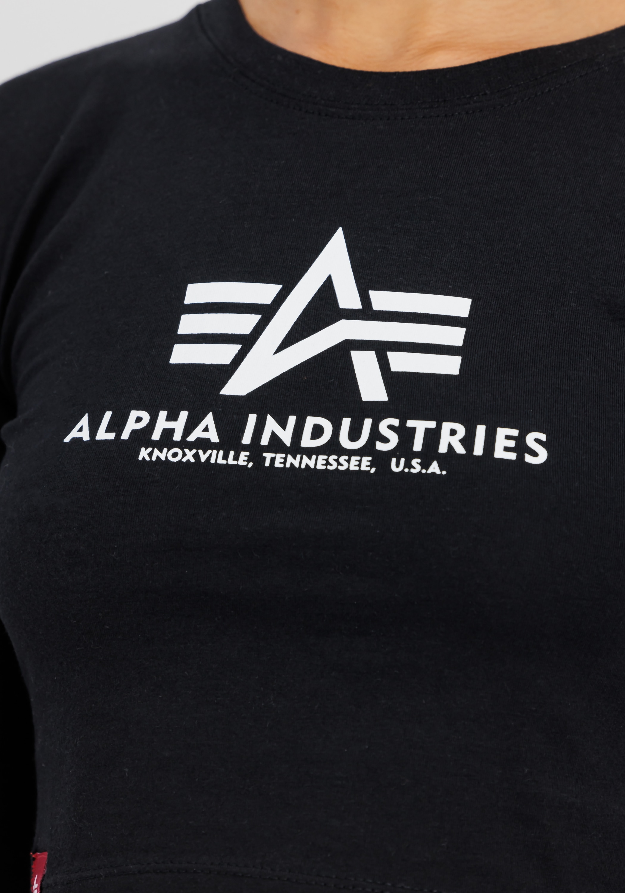Alpha Industries Sweater »Alpha Industries Women - Longsleeves Basic Cropped LS Women«