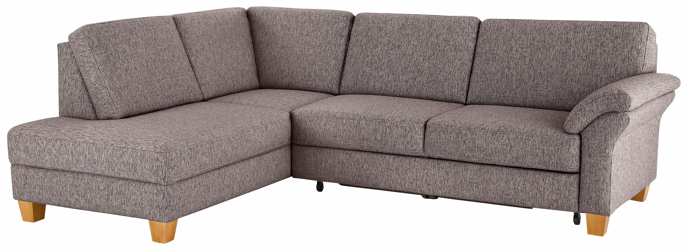OTTO home Ecksofa "Borkum L-Form, B: 249 cm - OTTO. Verlässliche Qualität." optional mit Schlaffunktion, Eckcouch mit Federkern