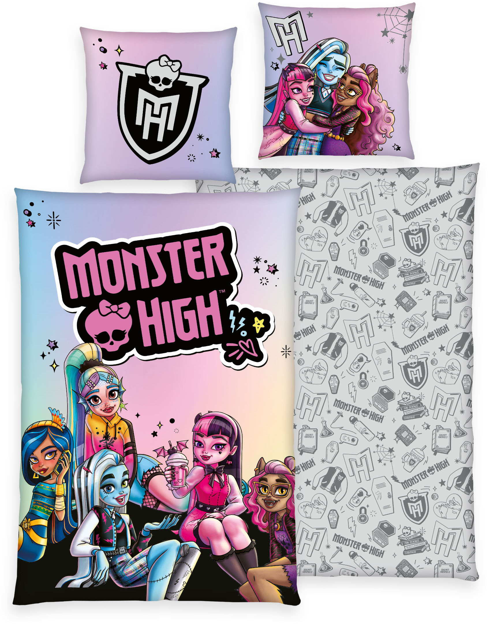 MonsterHigh™ "Monster High" 2 Stk. mit tollem Motiv
