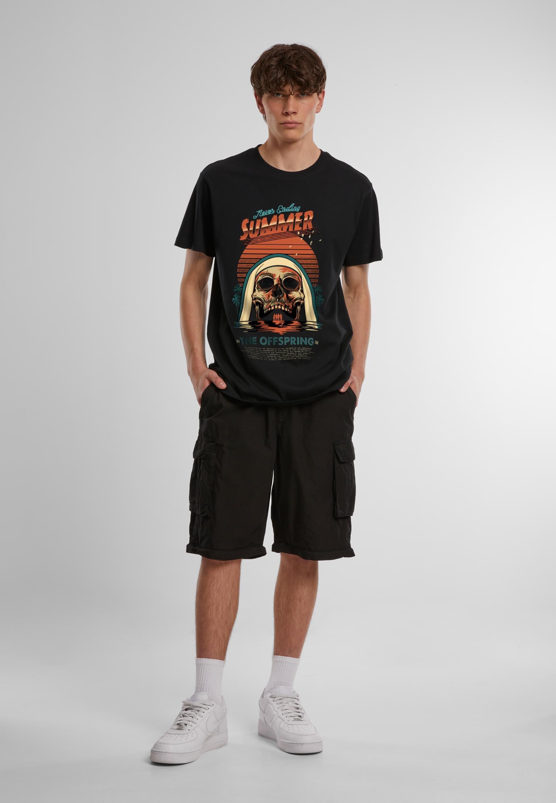 Merchcode T-Shirt »Merchcode Offspring Never Ending Summer Tee«, (1 tlg.)
