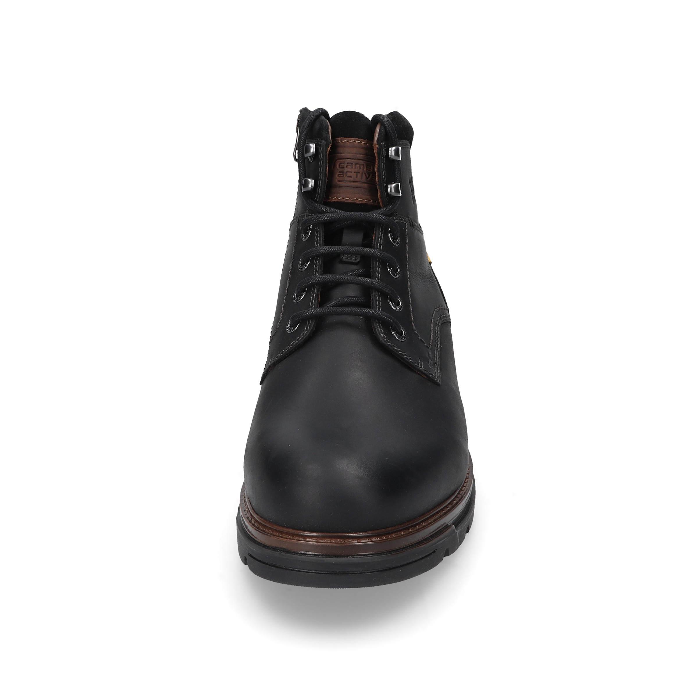 camel active Winterboots, Schnürstiefel mit Profilsohle und Warmfutter