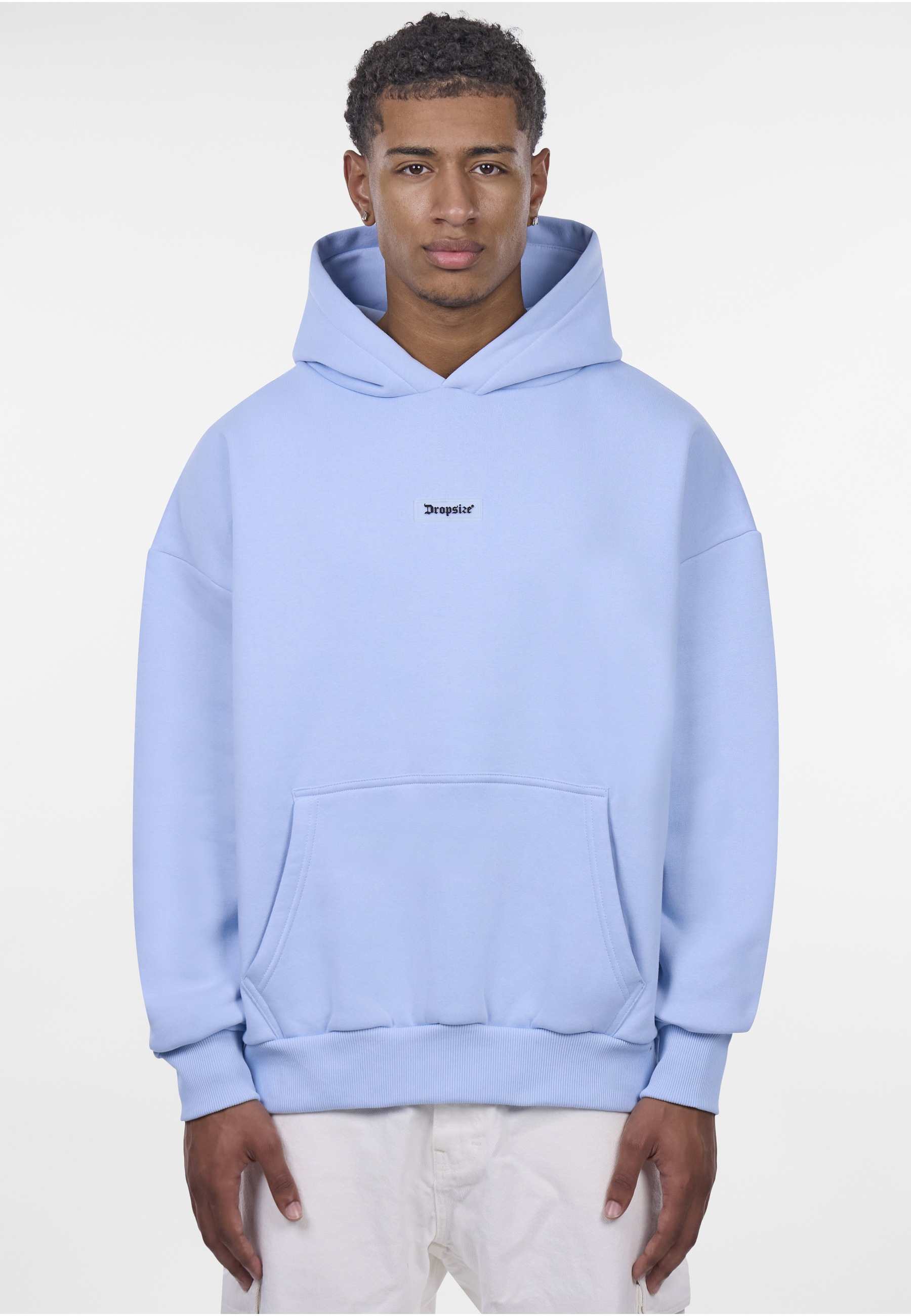 Thumbnail - Dropsize Kapuzenpullover "Dropsize HEAVY OVERSIZE MIDDLE RUBBER PATCH HOODIE" 1 Stk.