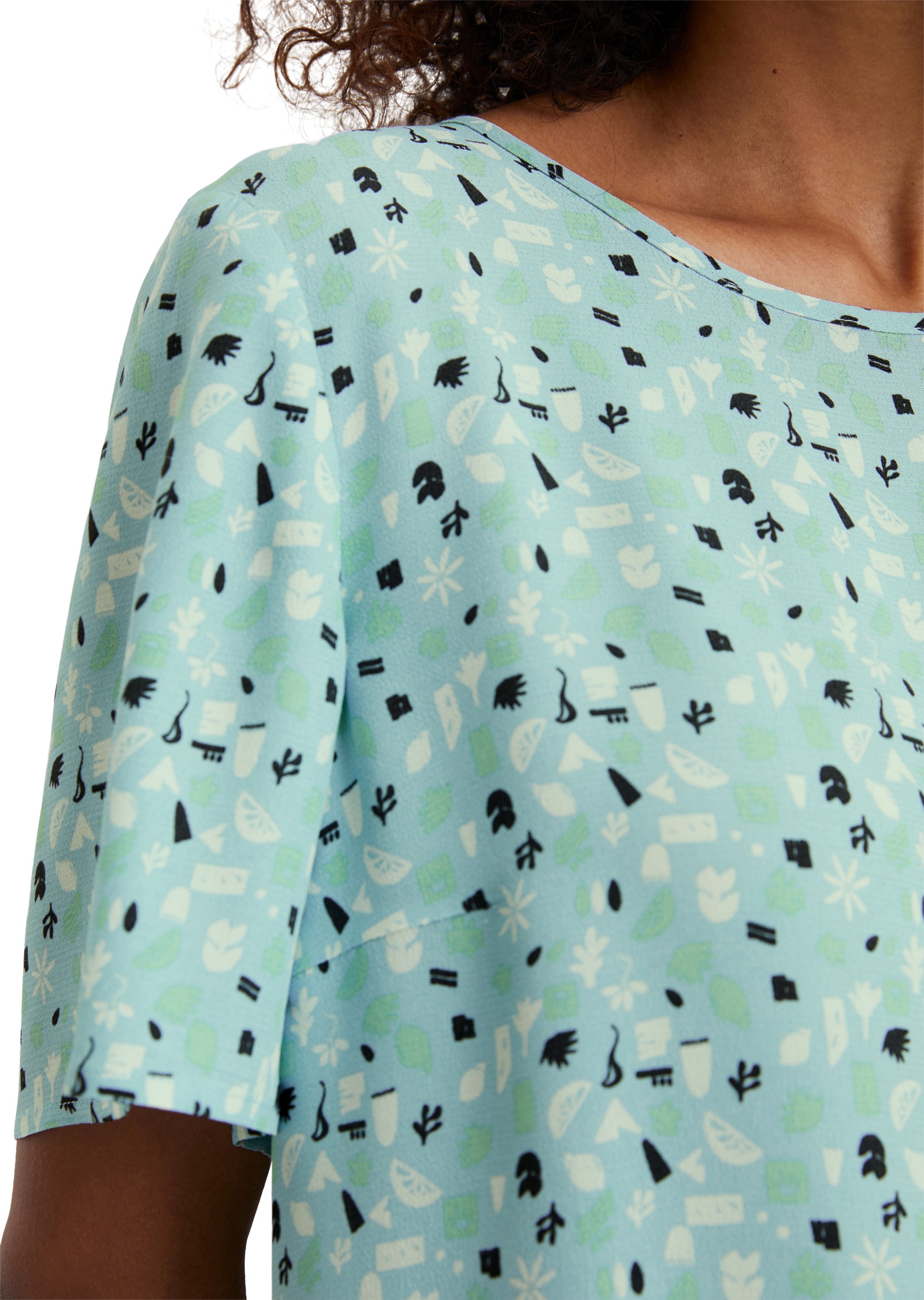 Marc O'Polo DENIM Druckkleid »aus LENZING™ ECOVERO™«