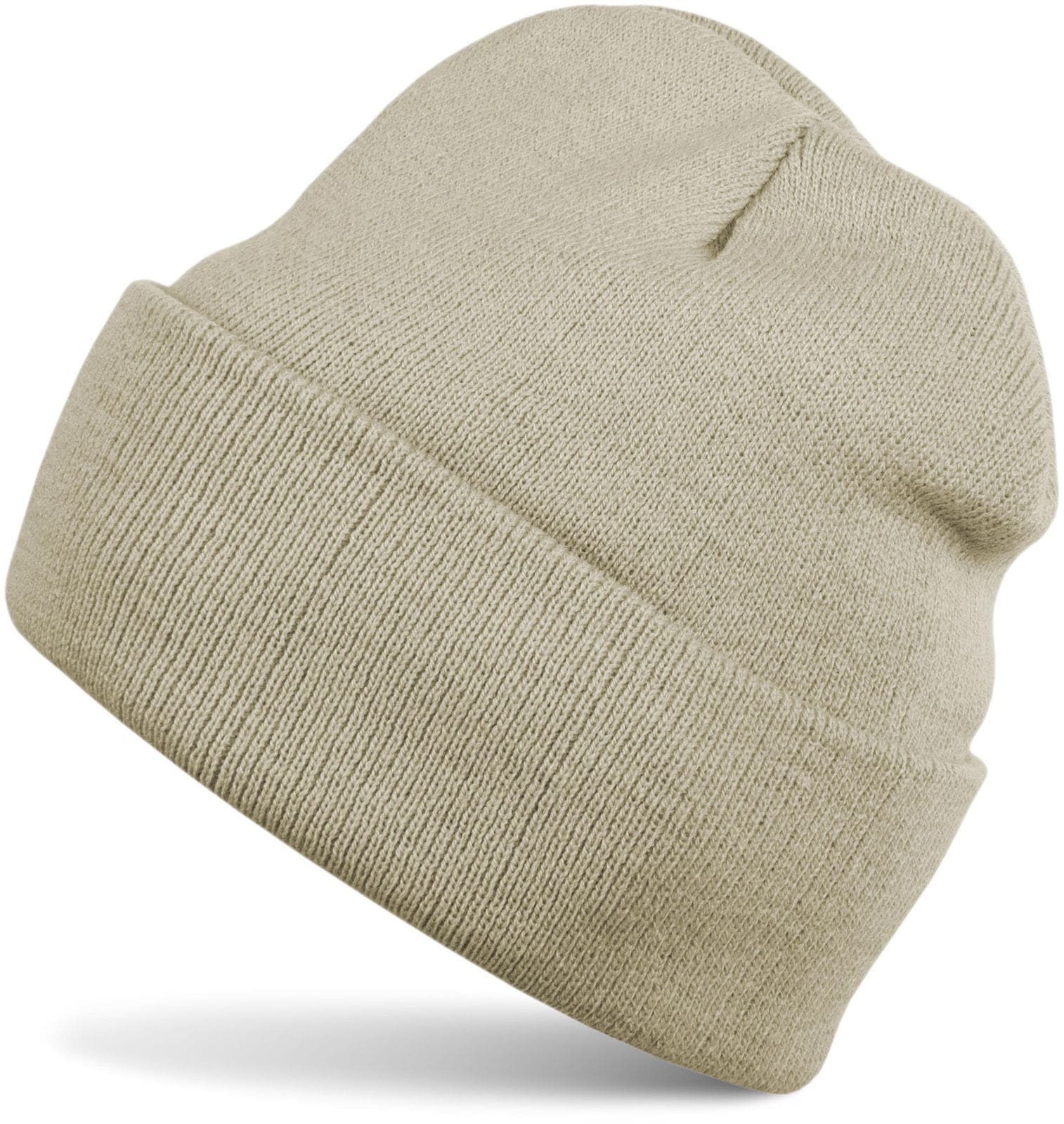 styleBREAKER Strickmütze "Winter Strickmütze mit Krempe" 1 Stk.