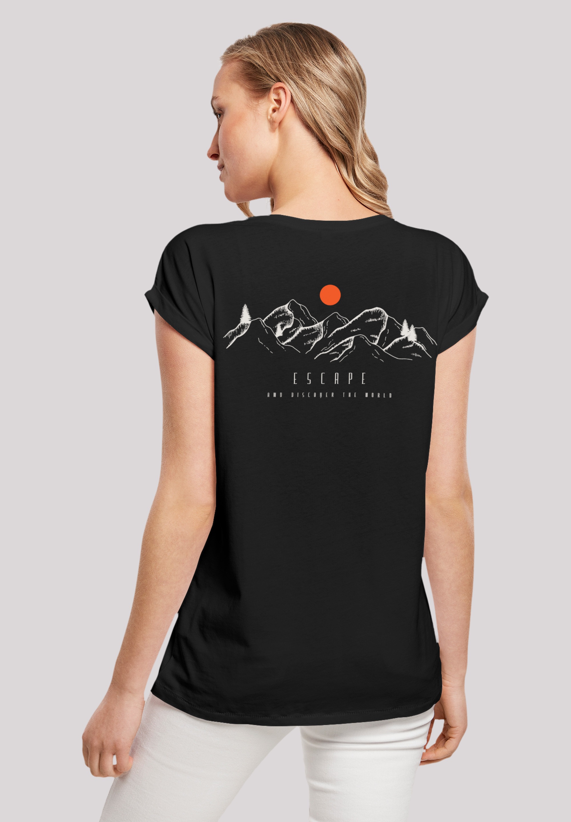 F4NT4STIC T-Shirt »Discover the world«, Print