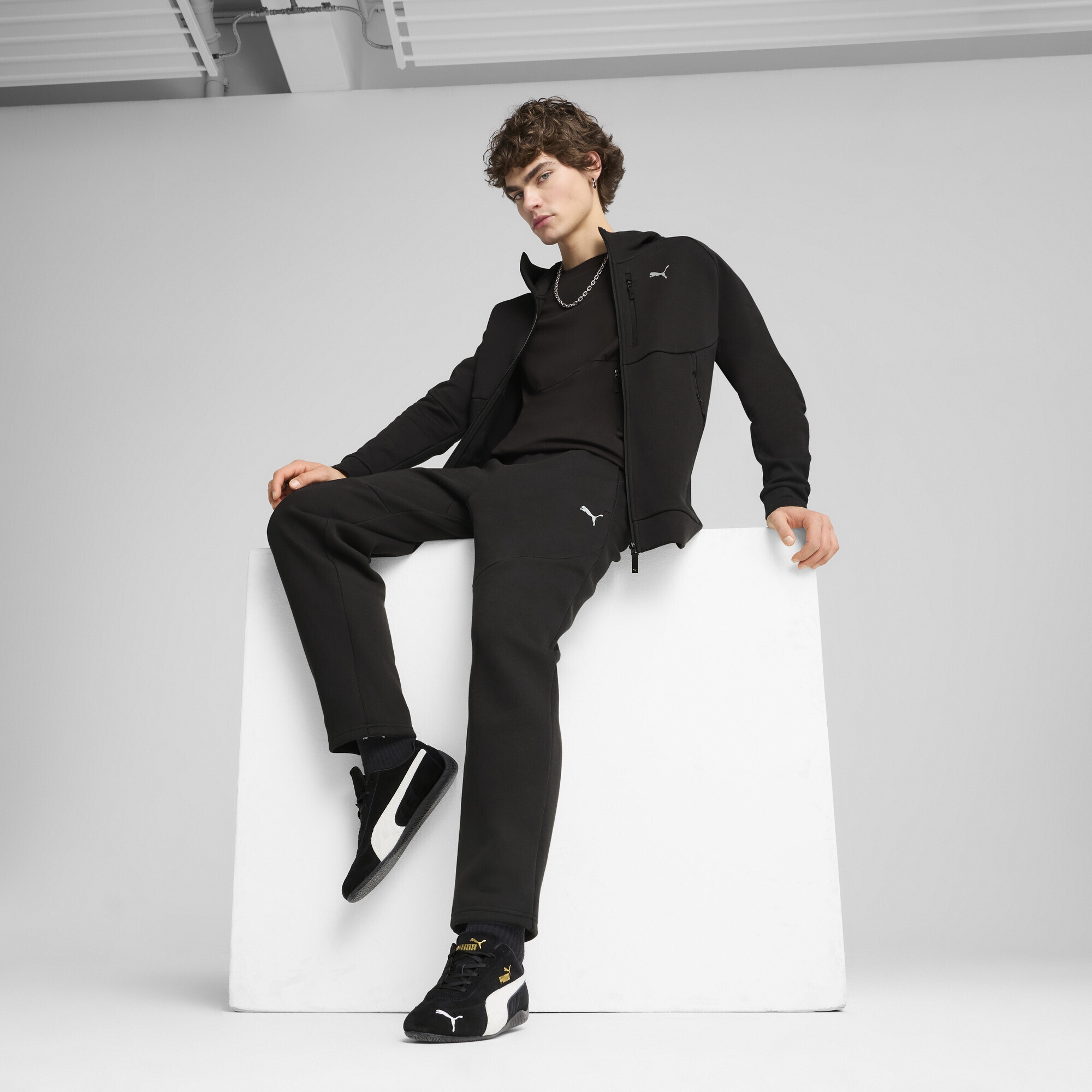 PUMA Sweatjacke »PUMATECH Hoodie mit durchgehendem Reißverschluss Herren«