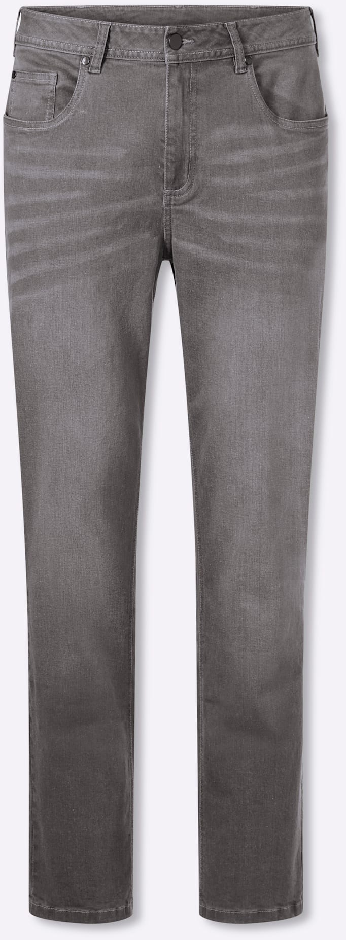 5-Pocket-Jeans CATAMARAN, Herren, Gr. 62, Normalgrößen, stone, grau, denim, 98% Baumwolle, 2% Elasthan, unifarben, lang, Jeans 5-Pocket-Jeans 3