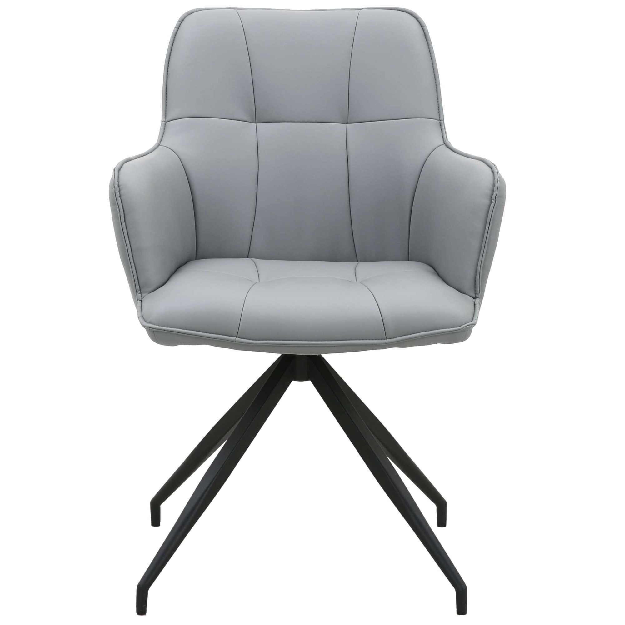 OTTO home Esszimmerstuhl »Cardiff« () 1 Stk.Sitzschale 360° drehbar, Kunstleder Bezug, Sitzhöhe 49 cm