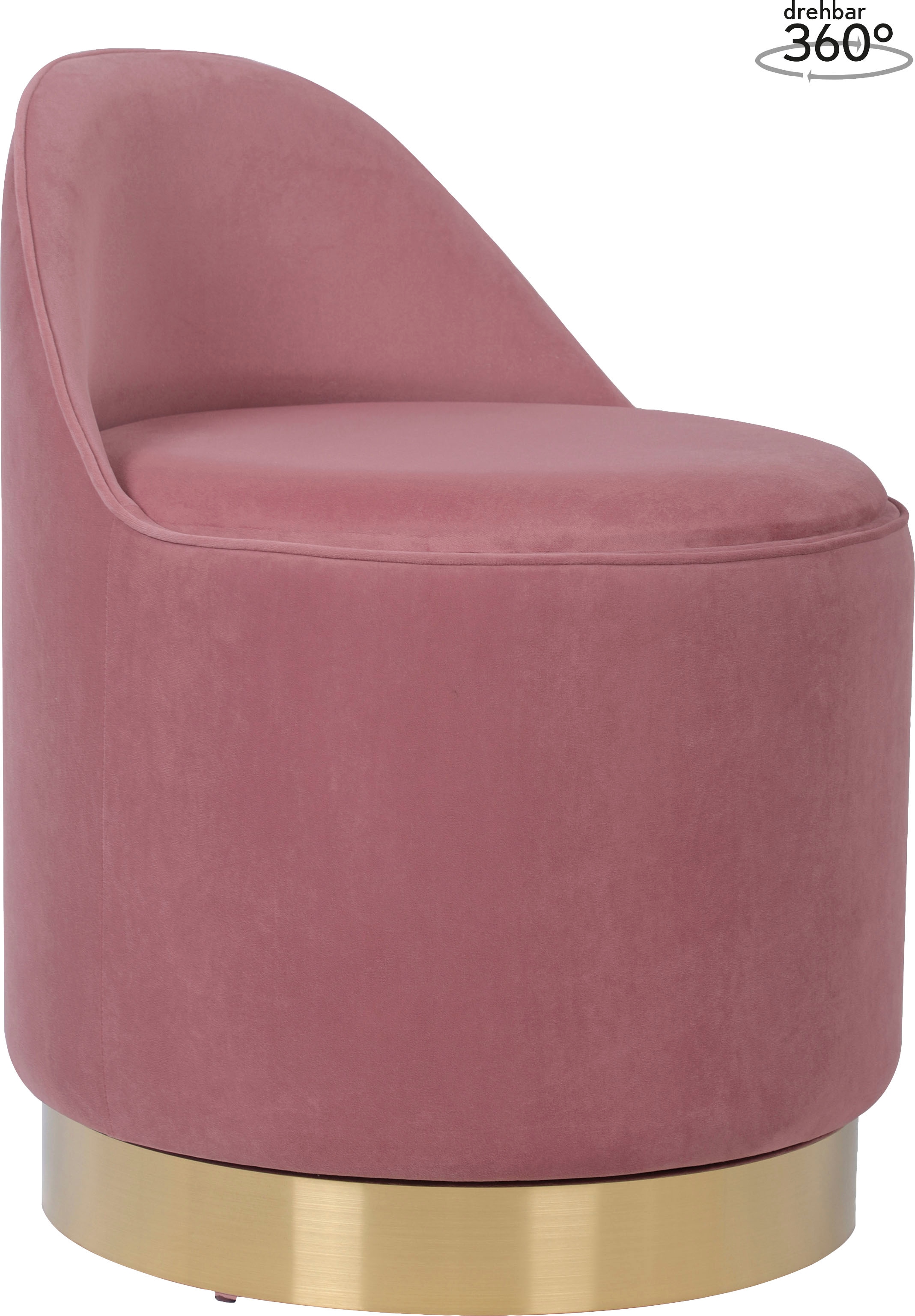 Kayoom Sessel »Drehhocker Viktor 125,Drehhocker in modernem Design,Stauraum im Innere«, (1 St.), drehbarer Sockel, mit Stauraum, komfortable Rückenstütze