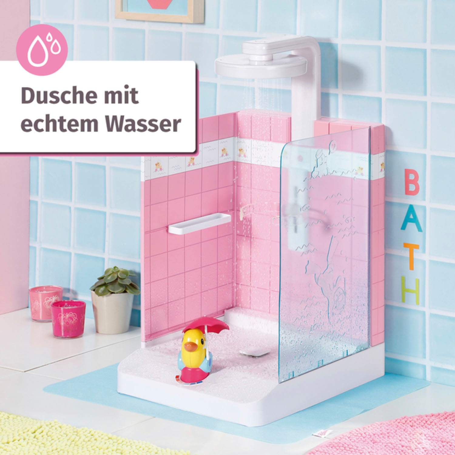 Baby Born Puppen Dusche »Bath Walk in Shower«