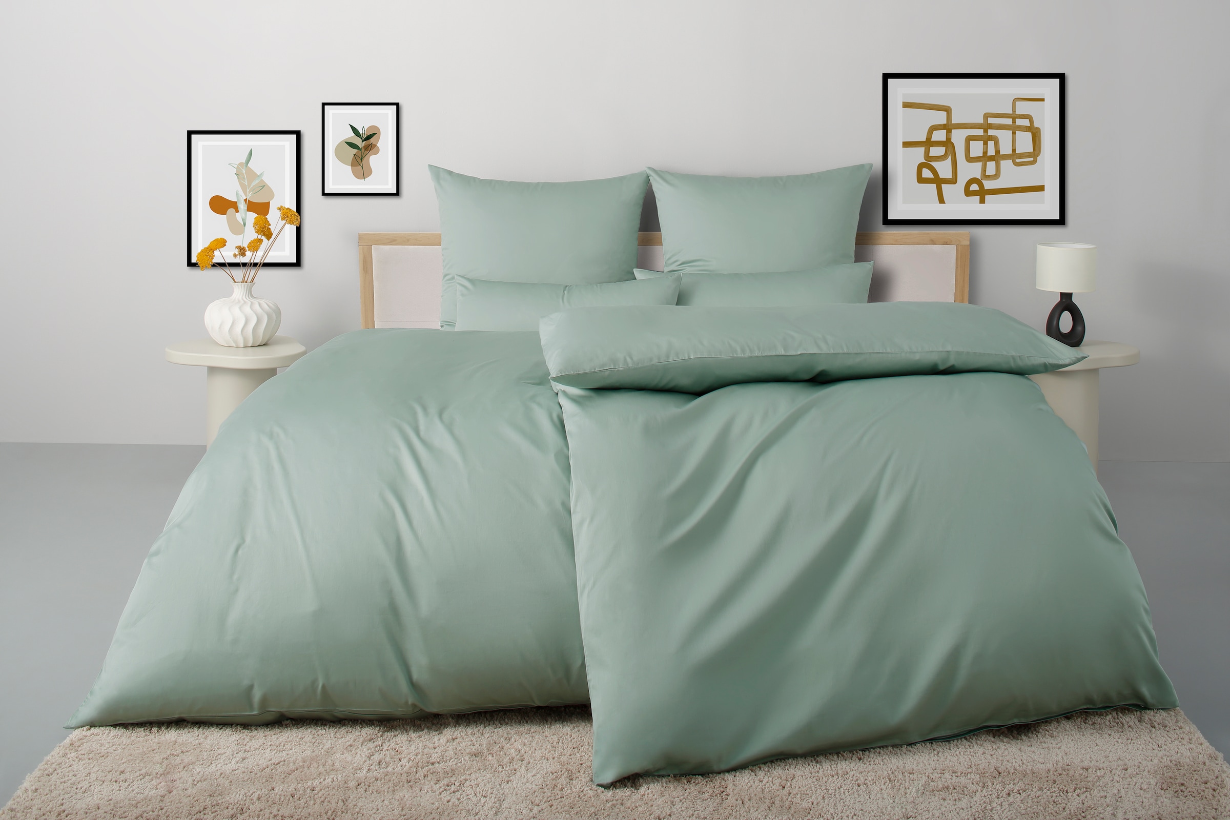 OTTO home Bettwäsche "Luisa" 2 Stk. 4 Qualitäten für dein perfektes Schlafgefühl (von Komfort bis Premium)