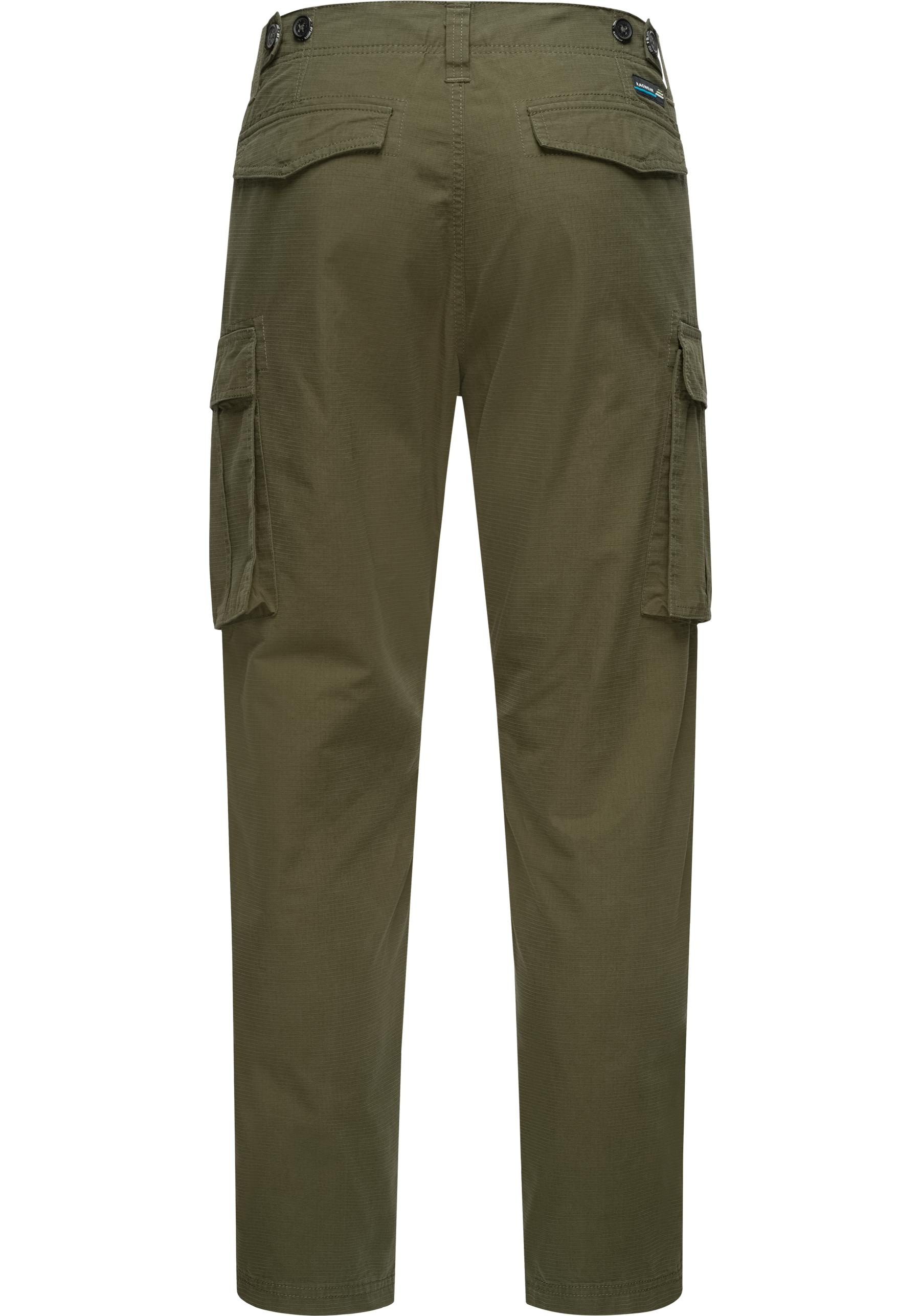 Ragwear Cargohose »Merly Long«, (1 tlg.), modische Herren Cargo mit großen Pattentaschen