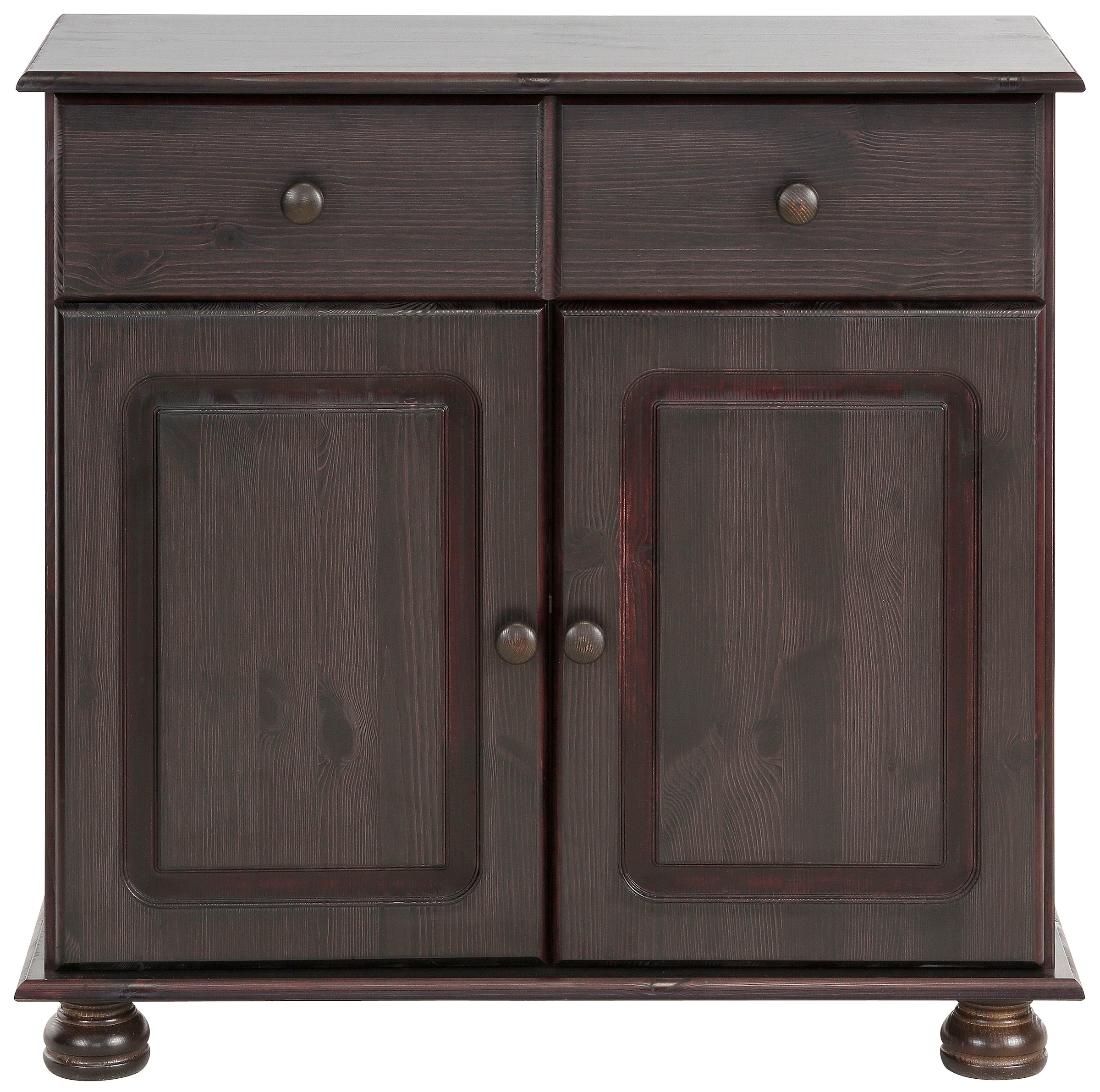 OTTO home Sideboard "Mette" Kommode mit gefrästen, kugelförmigen Füßen, Bre günstig online kaufen