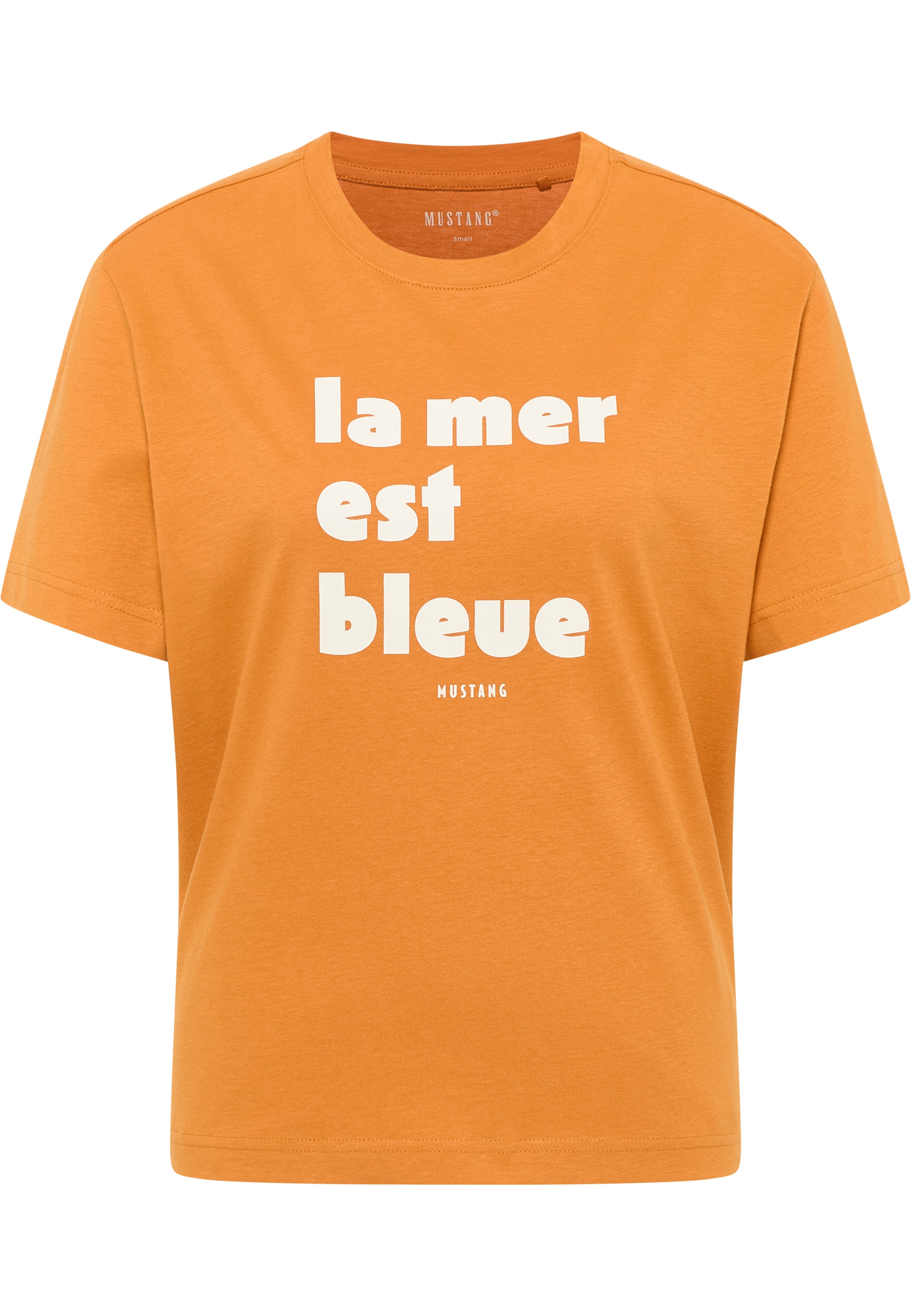 MUSTANG Kurzarmshirt "Damen Style Floris" günstig online kaufen
