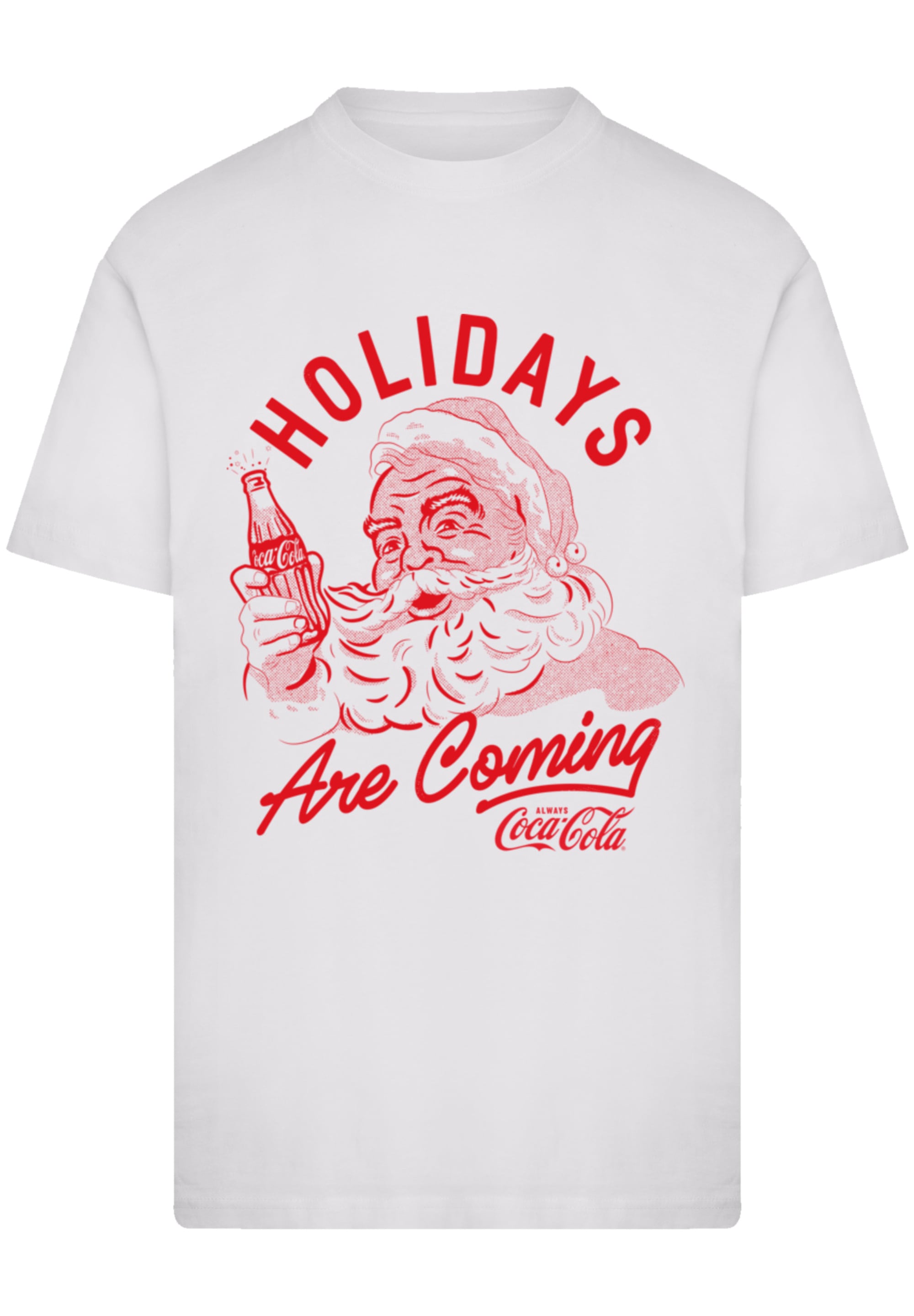 F4NT4STIC T-Shirt "Coca Cola Holidays Are Coming 2" Official Merch günstig online kaufen