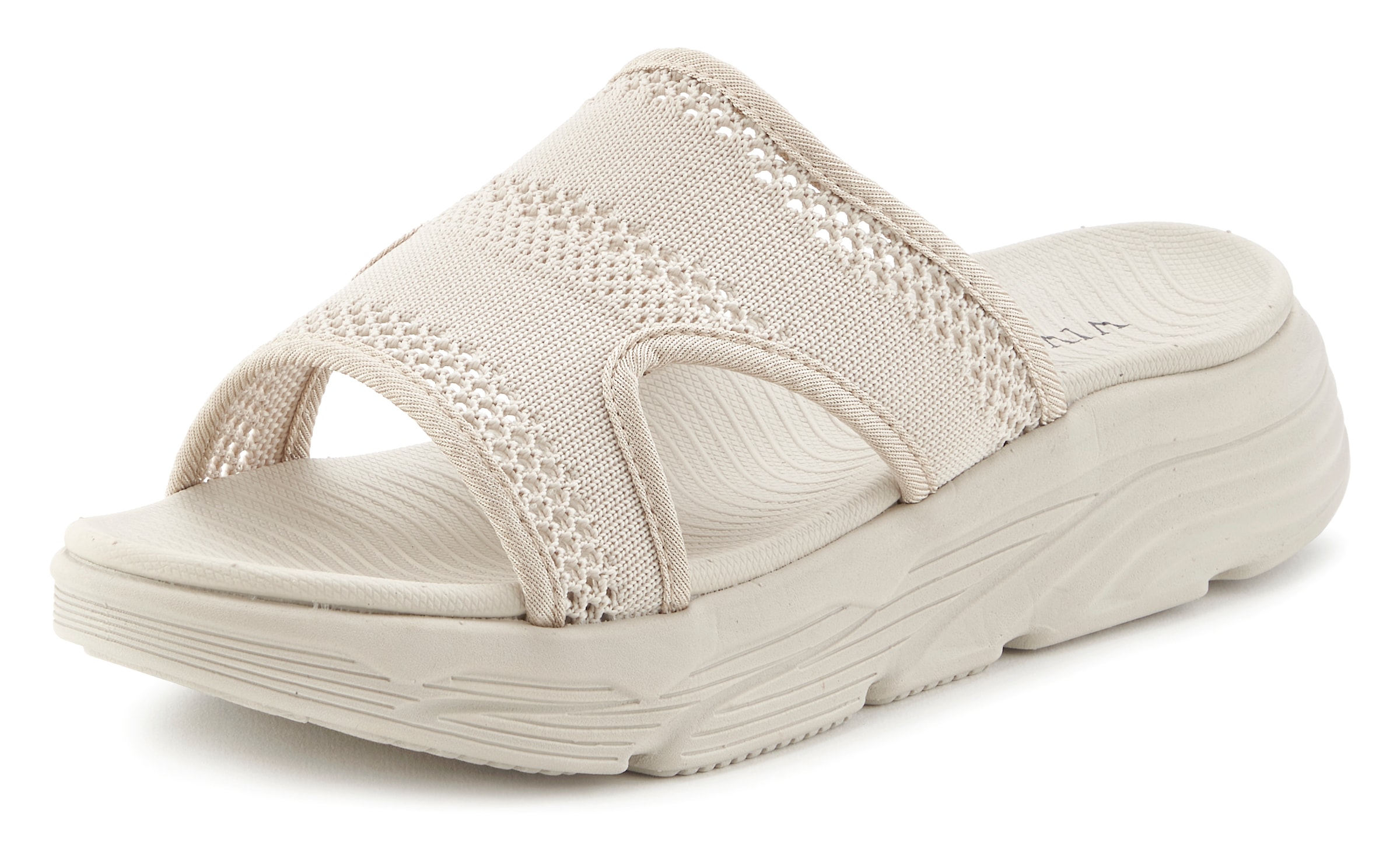Vivance Pantolette, Mules, Sandale, offener Schuh mit modischer Chunky-Sohle VEGAN