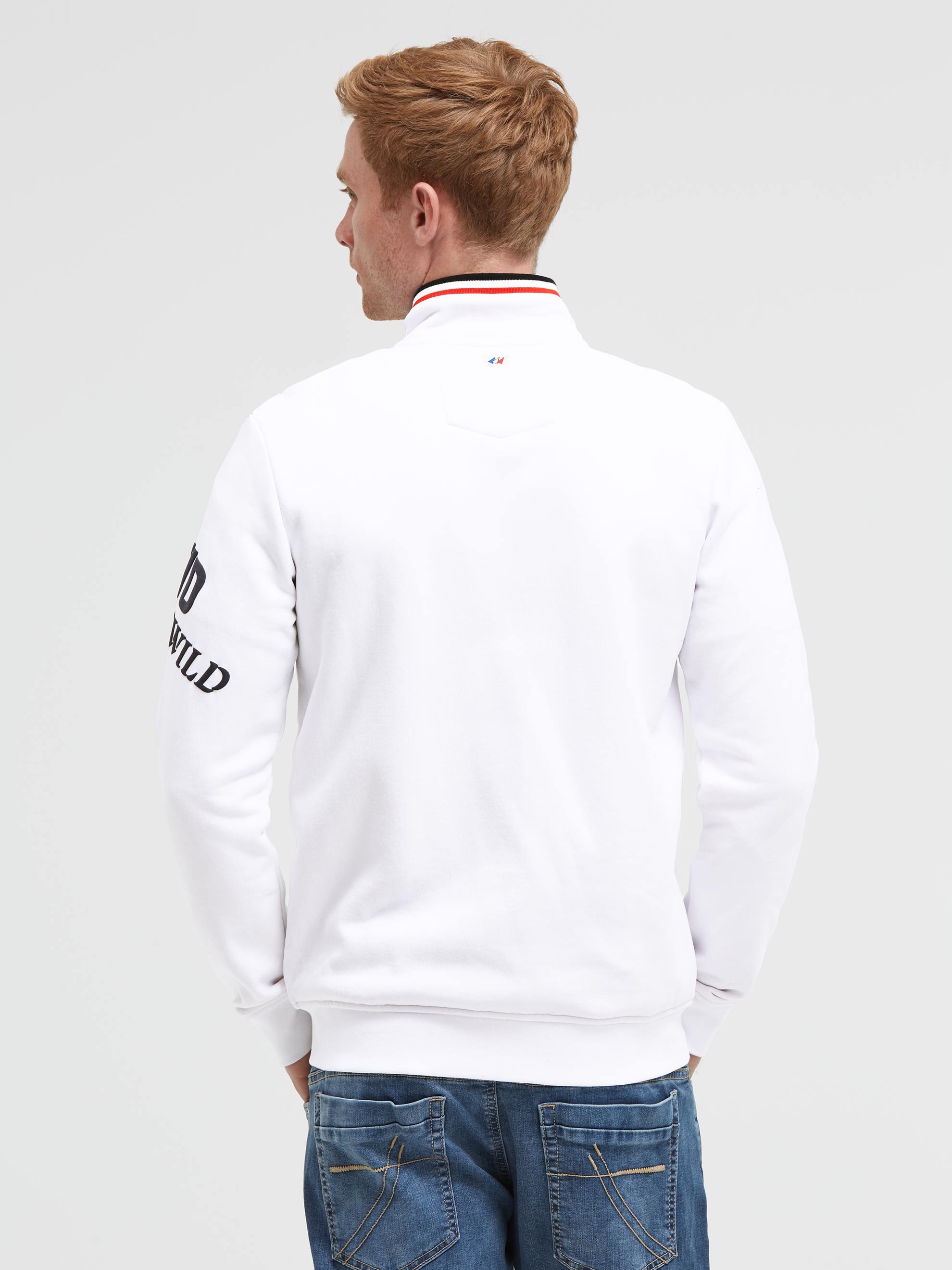 CAMP DAVID Sweatjacke mit weicher Innenseite