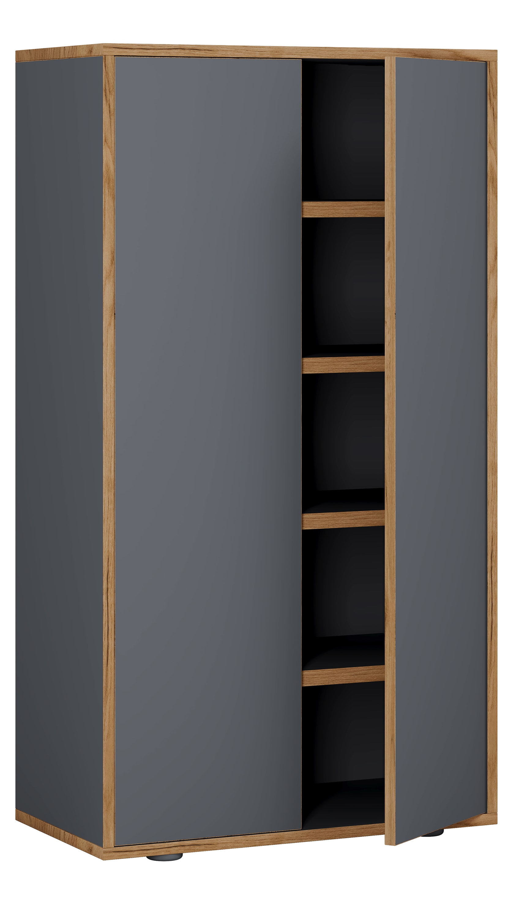VCM Schuhschrank »XL Holz Großer Schuhschrank Schuhkommode Salia B60«