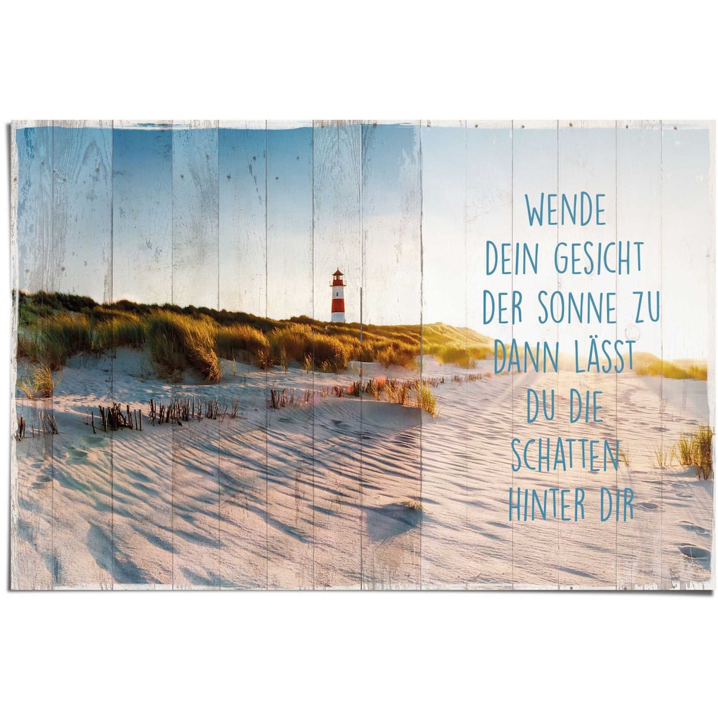 Reinders! Poster »Sonne am Strand«, (1 St.)