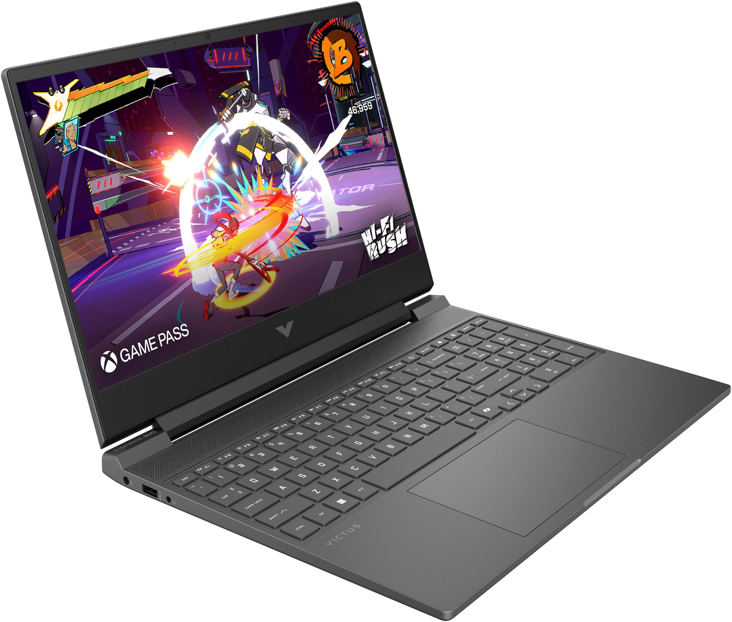HP Gaming-Notebook »Victus 15-fa2053ng«, 39,6 cm, / 15,6 Zoll, Intel, Core i5, GeForce RTX 5050, 512 GB SSD
