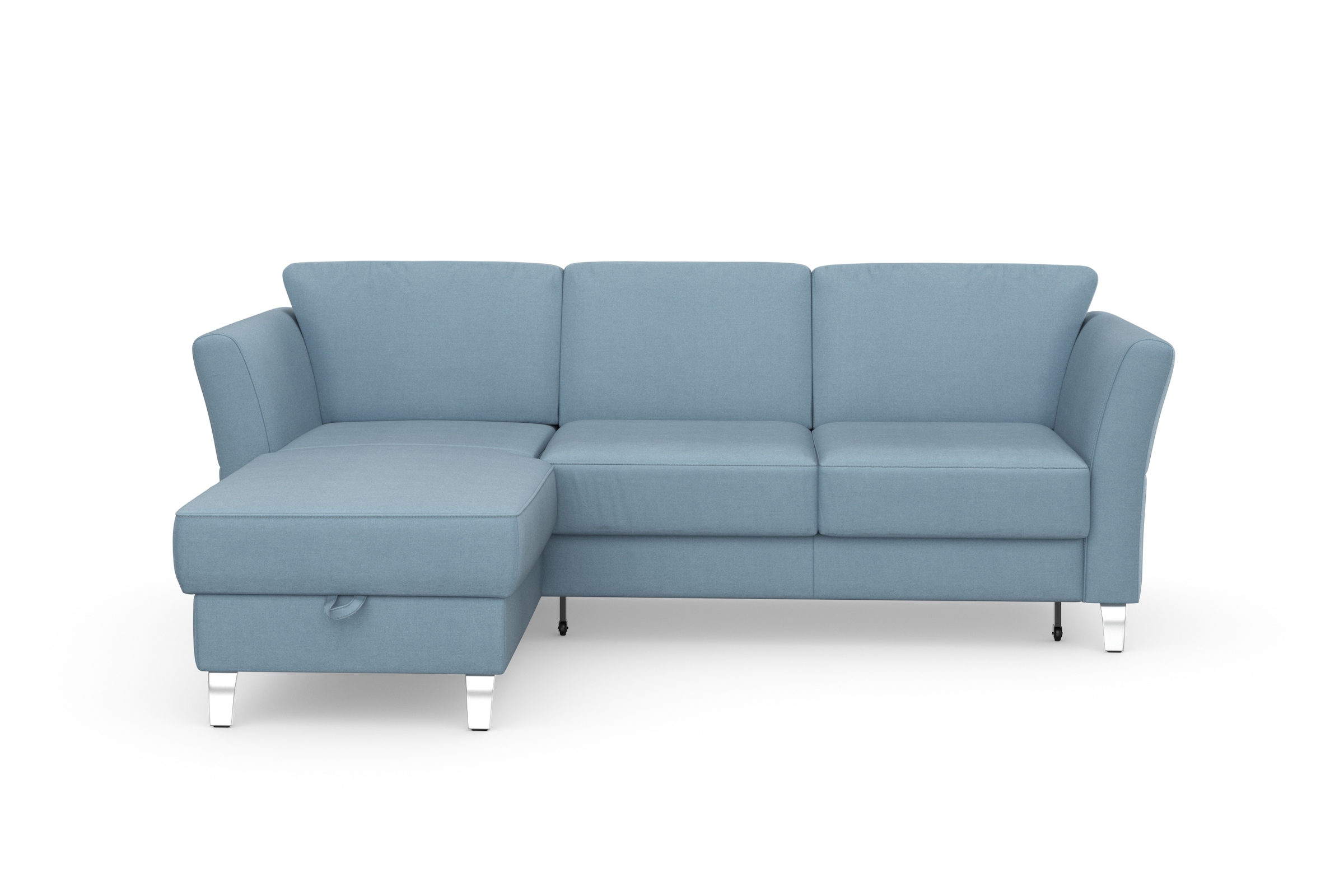 sit&more Ecksofa "Visby L-Form" wahlweise mit Bettfunktion und Bettkasten, günstig online kaufen