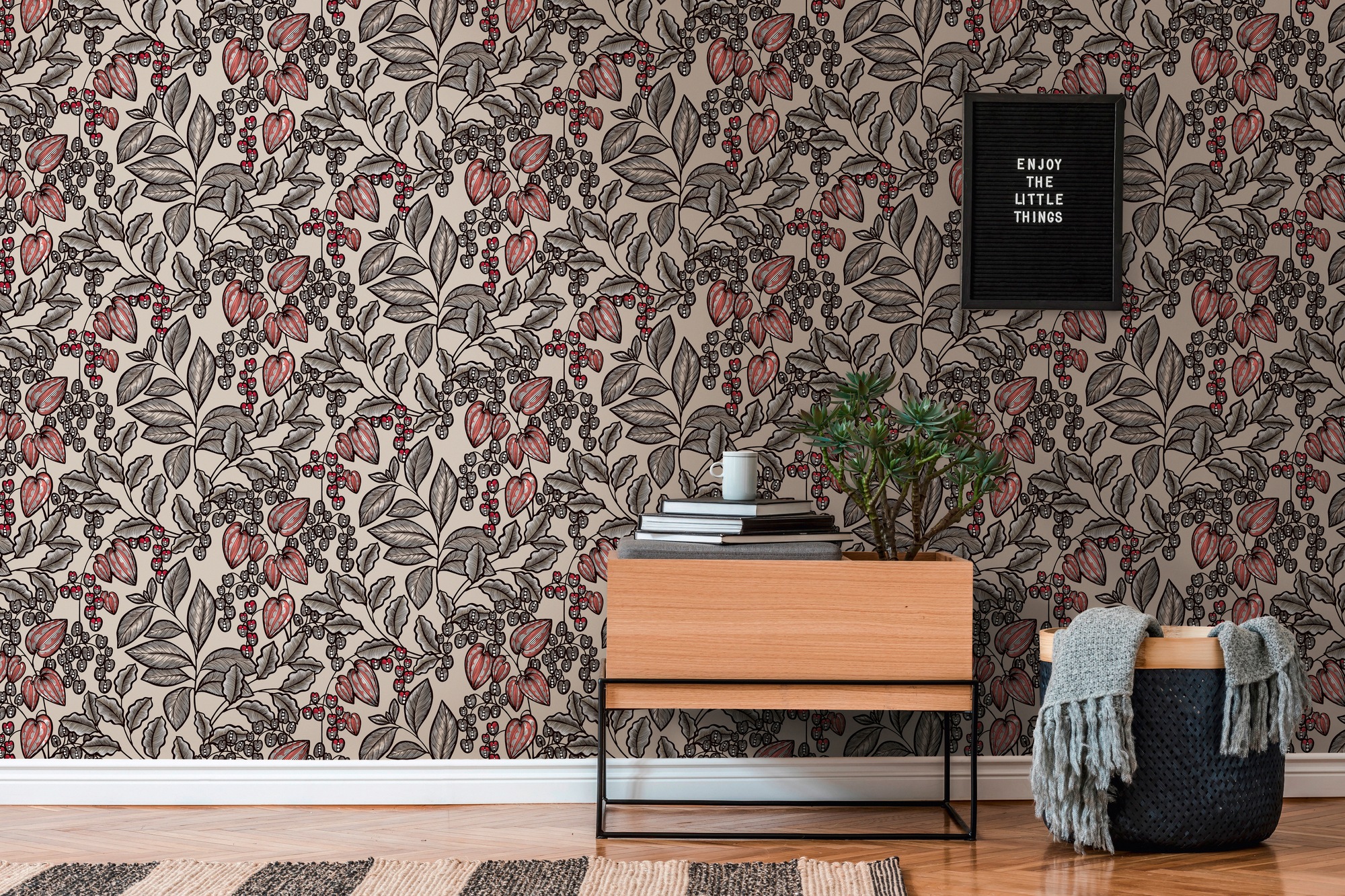 Architects Paper Vliestapete »Floral Impression«, floral-botanisch-Wald, Tapete Blumen Tapeten Wohnzimmer Schlafzimmer Küche modern Design Büro