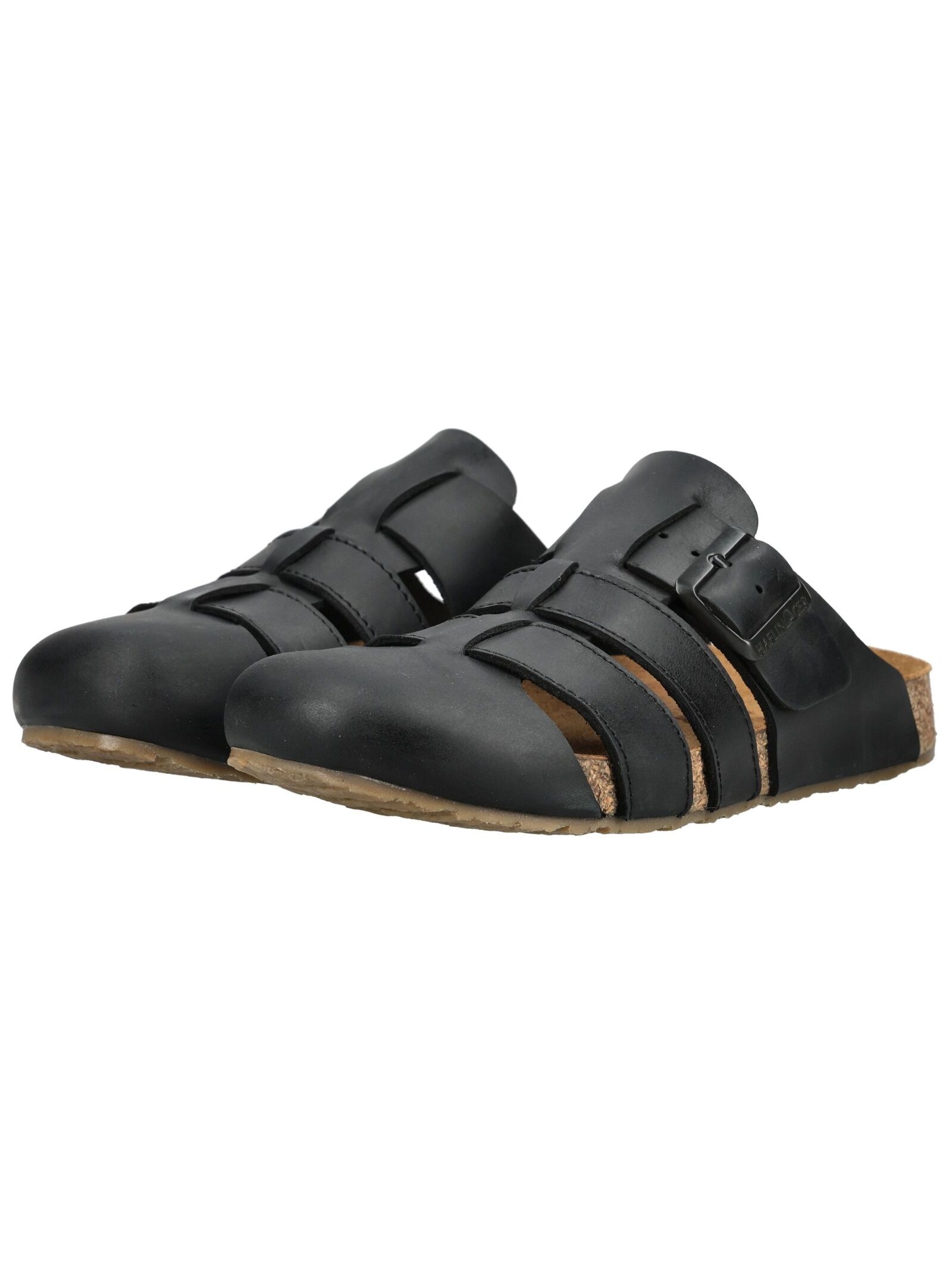 Haflinger Pantolette »Haflinger Hausschuhe Leder«