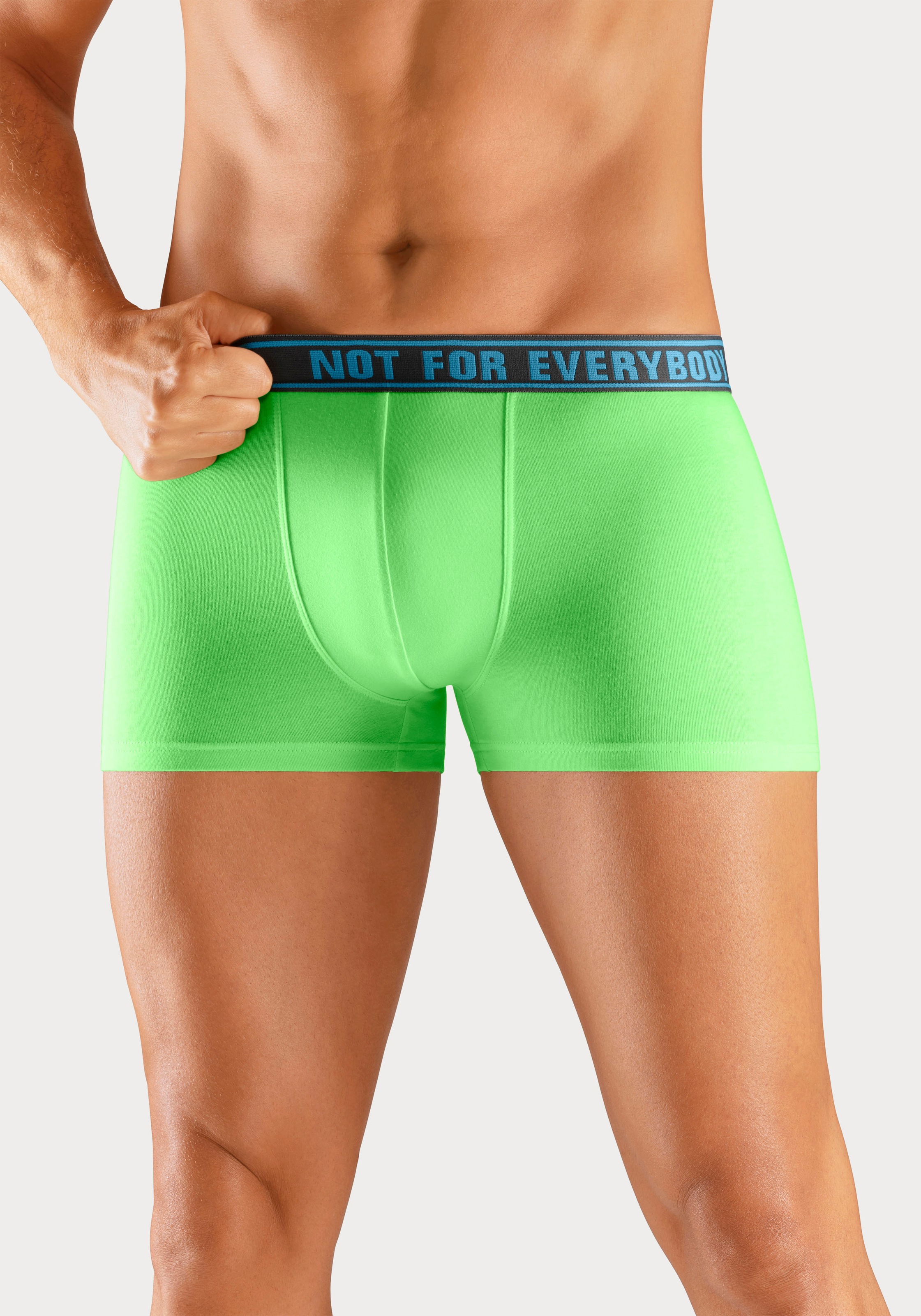 Bruno Banani Boxer "Boxershorts für Herren", 4 Stk. mit Schriftzug im Bund günstig online kaufen