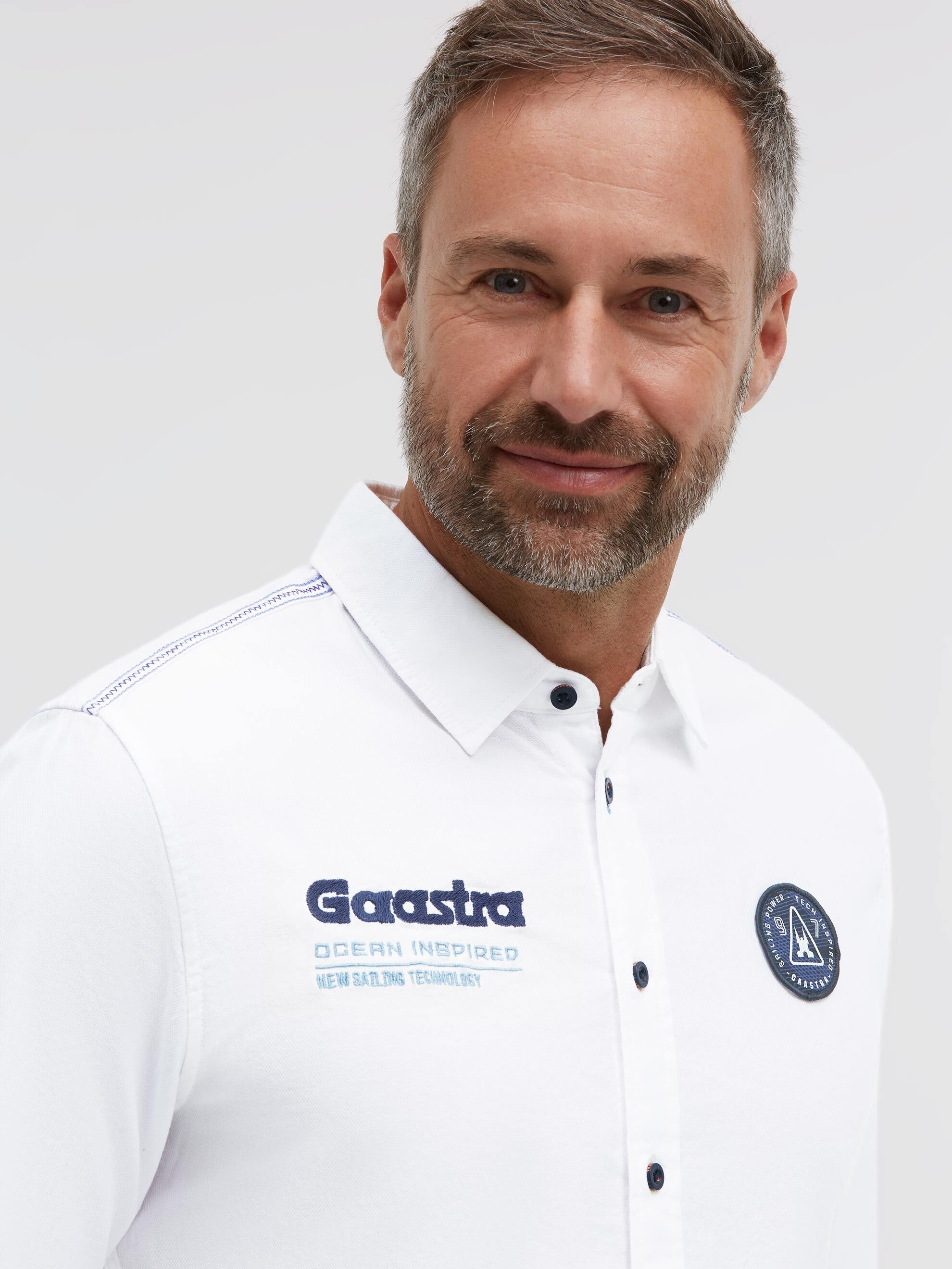 Gaastra Langarmhemd mit Kentkragen