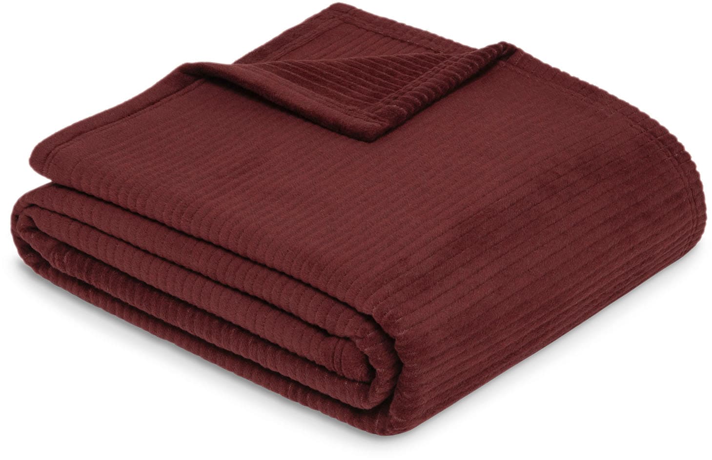 IBENA Wohndecke "Wohndecke Cordoba" Mit trendiger Cord-Struktur günstig online kaufen