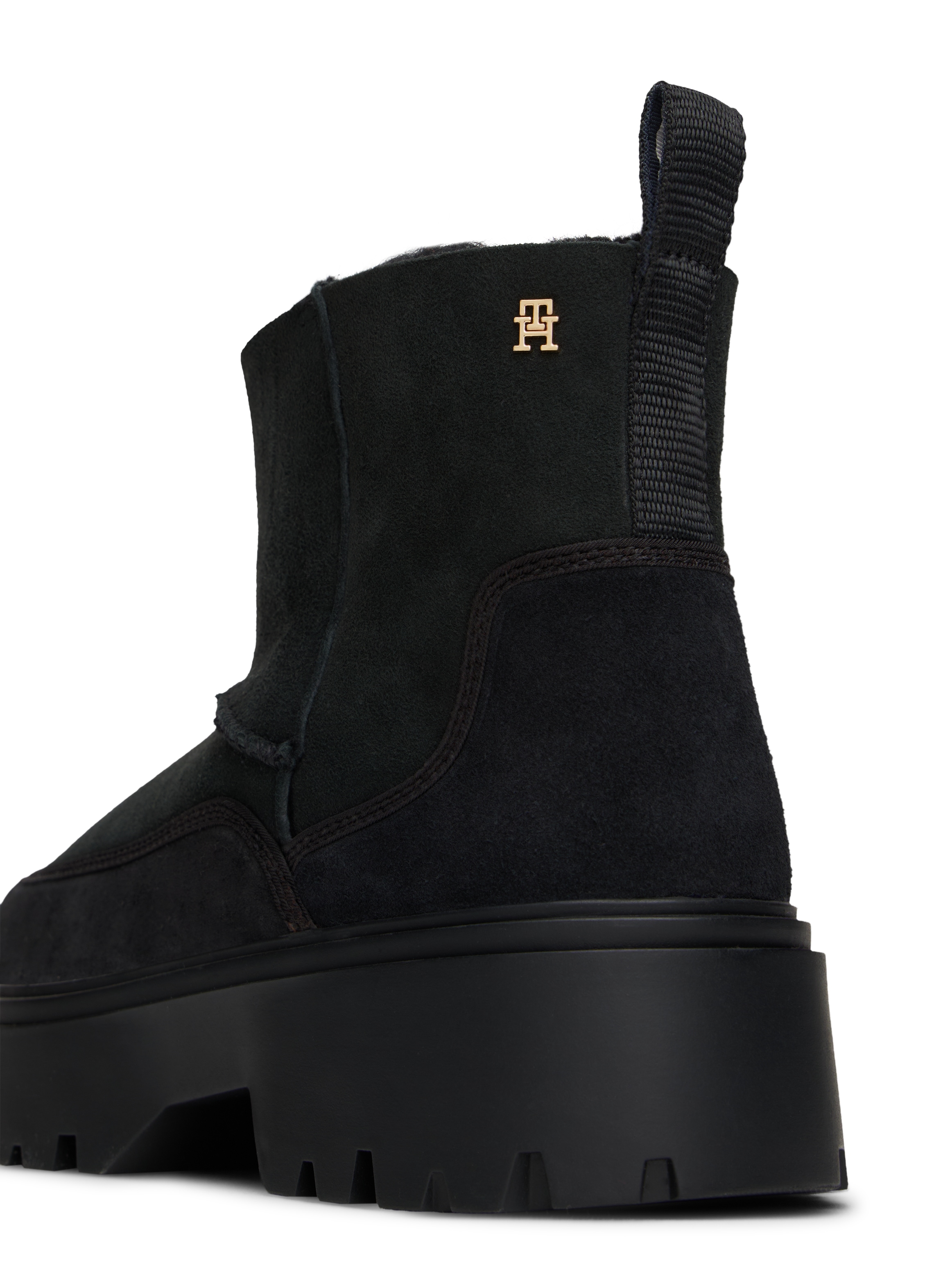 Tommy Hilfiger Winterboots »REAL SHEARLING PULLON SNOWBOOT«