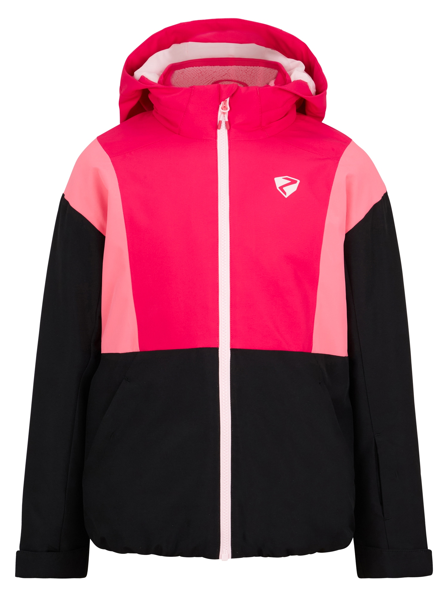 Ziener Skijacke "ABBE-Z AQUASHIELD JUNIOR" wasser- u. winddicht, atmungsaktiv, warm, reflektierende Elemente
