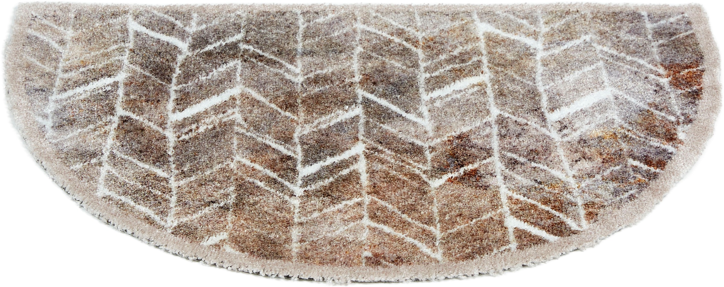 ASTRA Fußmatte »Pure&Soft 018« halbrund 7 mm Höhe Sauberlaufmatte, weiche Oberfläche, waschbar, rutschfest