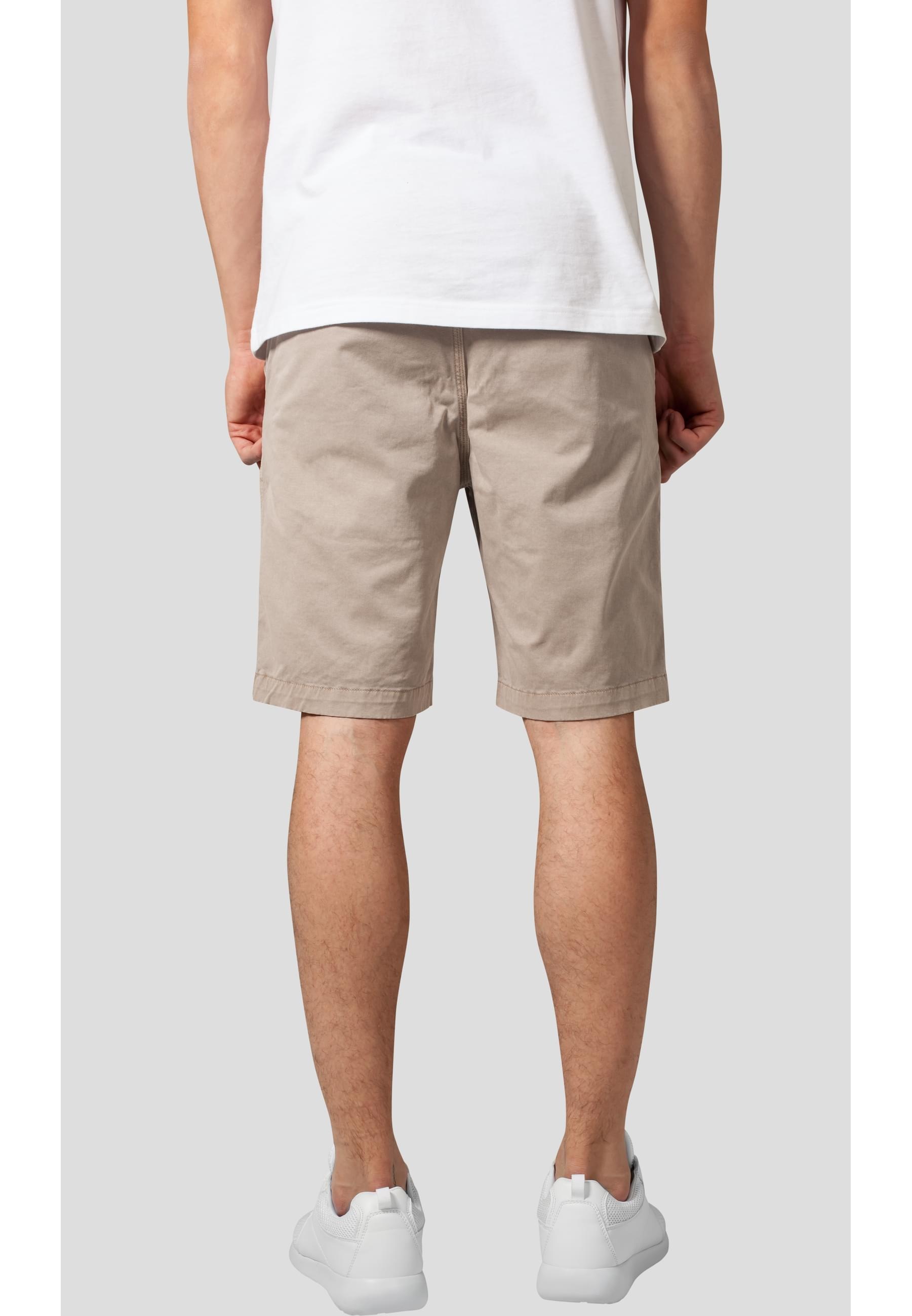 URBAN CLASSICS Stoffhose »Urban Classics Herren Stretch Twill Joggshorts«, (1 tlg.)