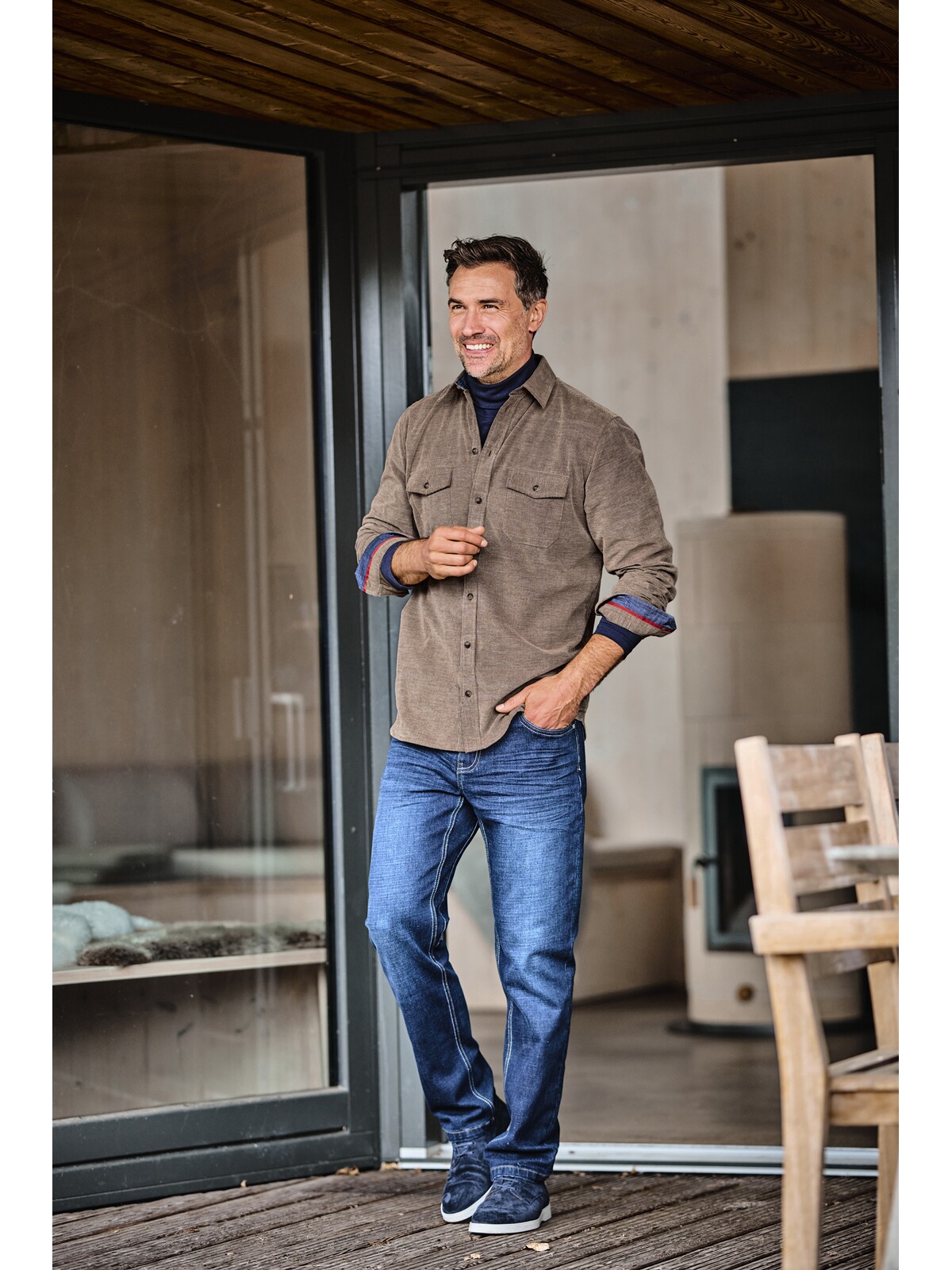 Thumbnail - Babista Langarmhemd "Cordhemd GALDIN"