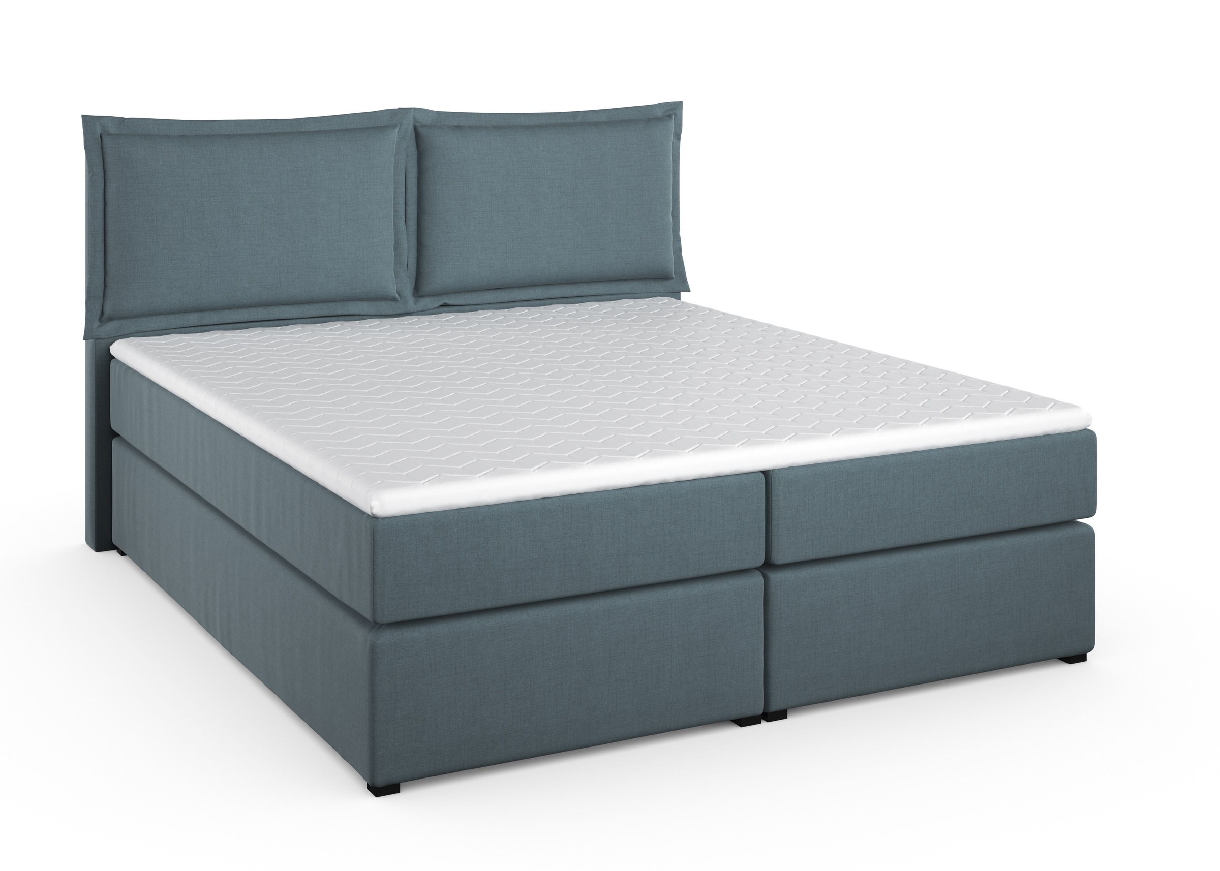 Home affaire Boxspringbett »Lysann«, 5fach verstellbares Kopfteil, in 4 Breiten, 3 Matratzenarten