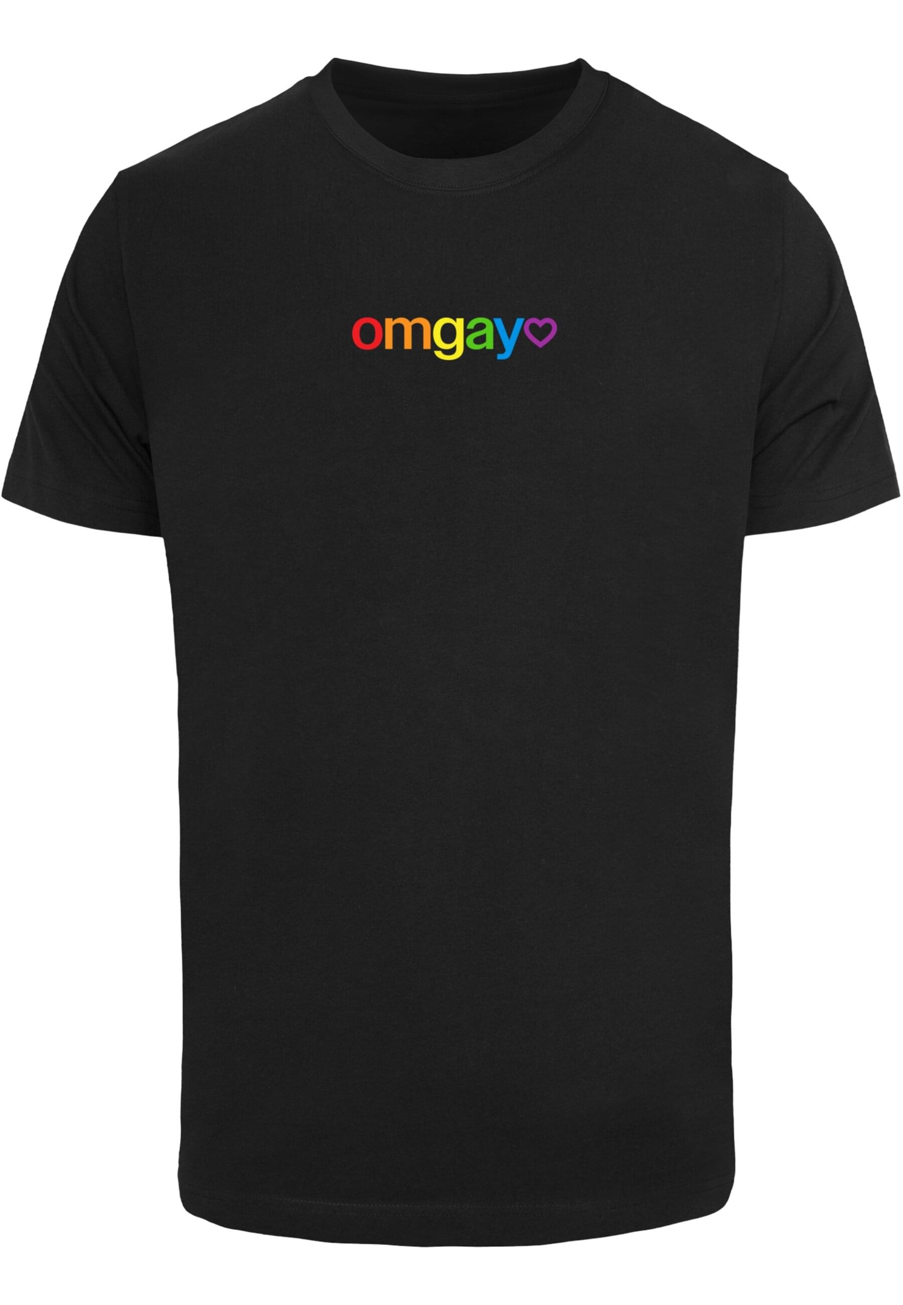 MisterTee T-Shirt "MisterTee OMGay Rainbow Pride Tee" günstig online kaufen