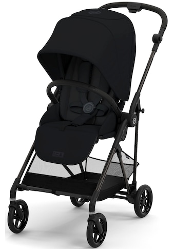 Cybex Kinder-Buggy »Melio Carbon moon black«...