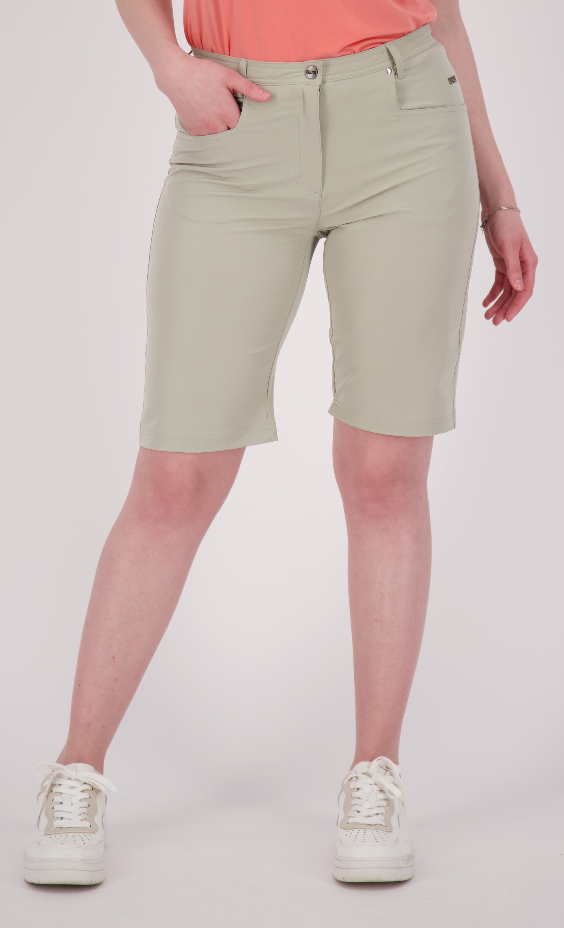 Bermudas »KENORA URBAN Short & kurze Hose«, In melierter Optik