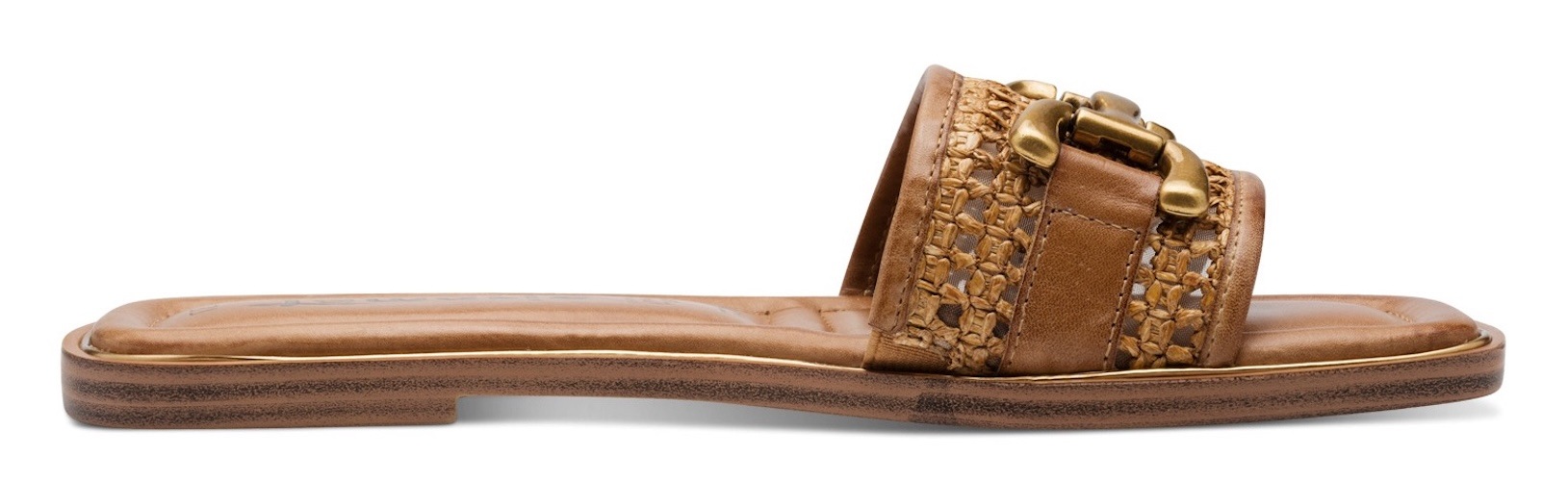Tamaris Pantolette, Blockabsatz, Sommerschuh, Schlupfschuh mit edlem Schmuc günstig online kaufen