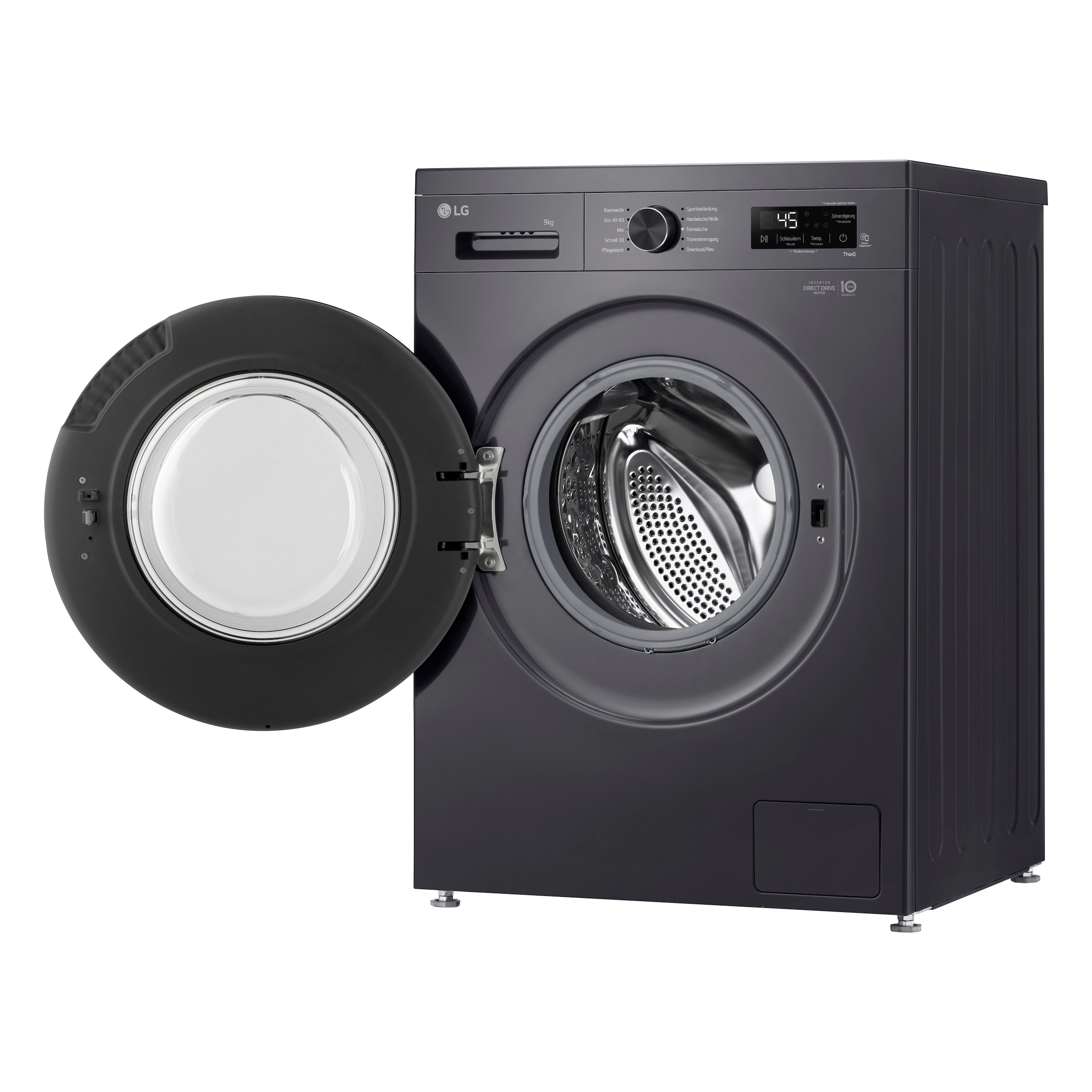 LG Waschmaschine VB »F4WB309YB« 9 kg 1400 U/min Freistehend mit Unterbaumöglichkeit