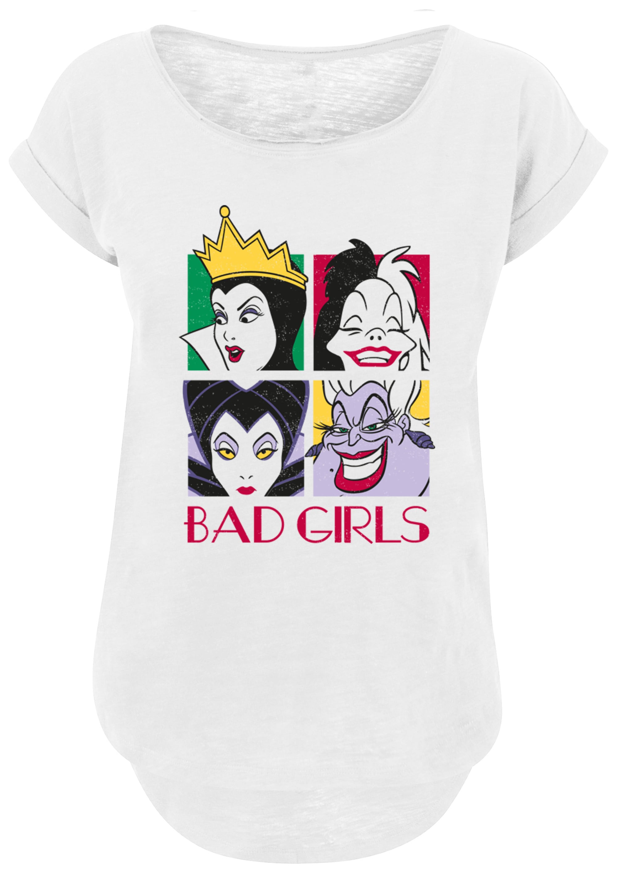 F4NT4STIC T-Shirt "Villains Bad Girls", Print günstig online kaufen