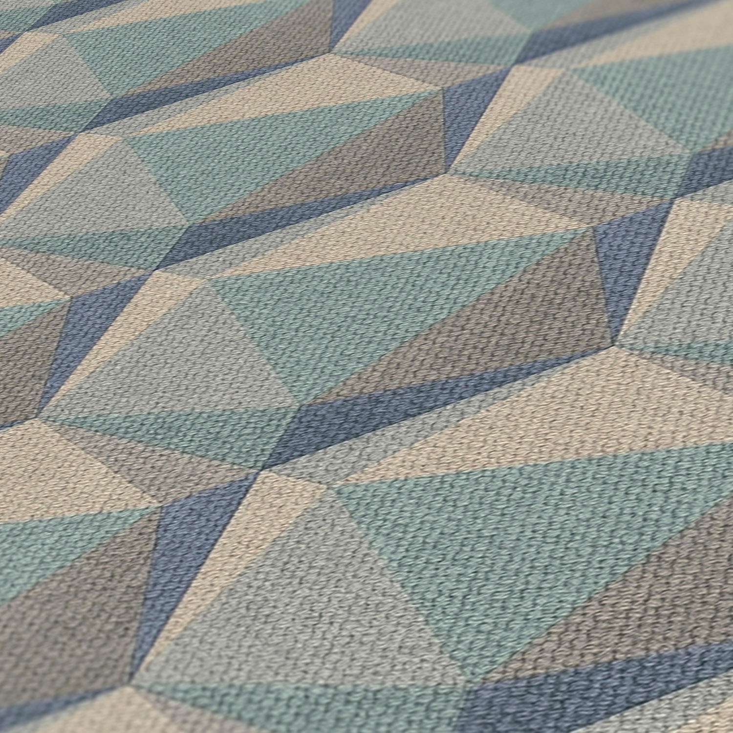 A.S. Création Vliestapete »Nara Grafisch 3D Effekt« gemustert | matt | neutral leicht strukturiert 3D Muster Grafiktapete Tapeten Wohnzimmer Schlafzimmer Küche Flur Büro