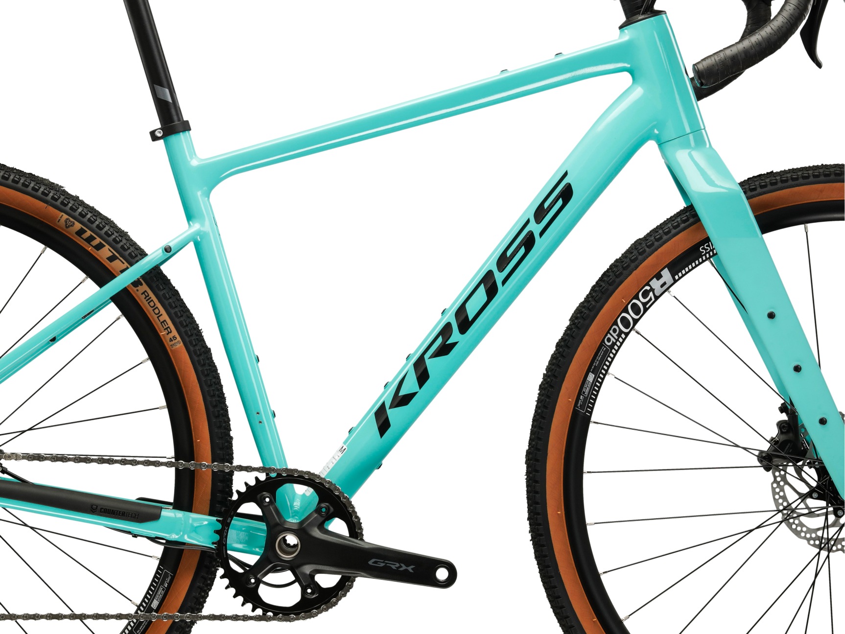 Kross Gravelbike »KROSS Gravelbike Gabel Carbon Esker 5.0 28" blau 12 Gänge 2026« 12 Gang Shimano GRX RX822 Schaltwerk Kettenschaltung Gabel aus Carbon