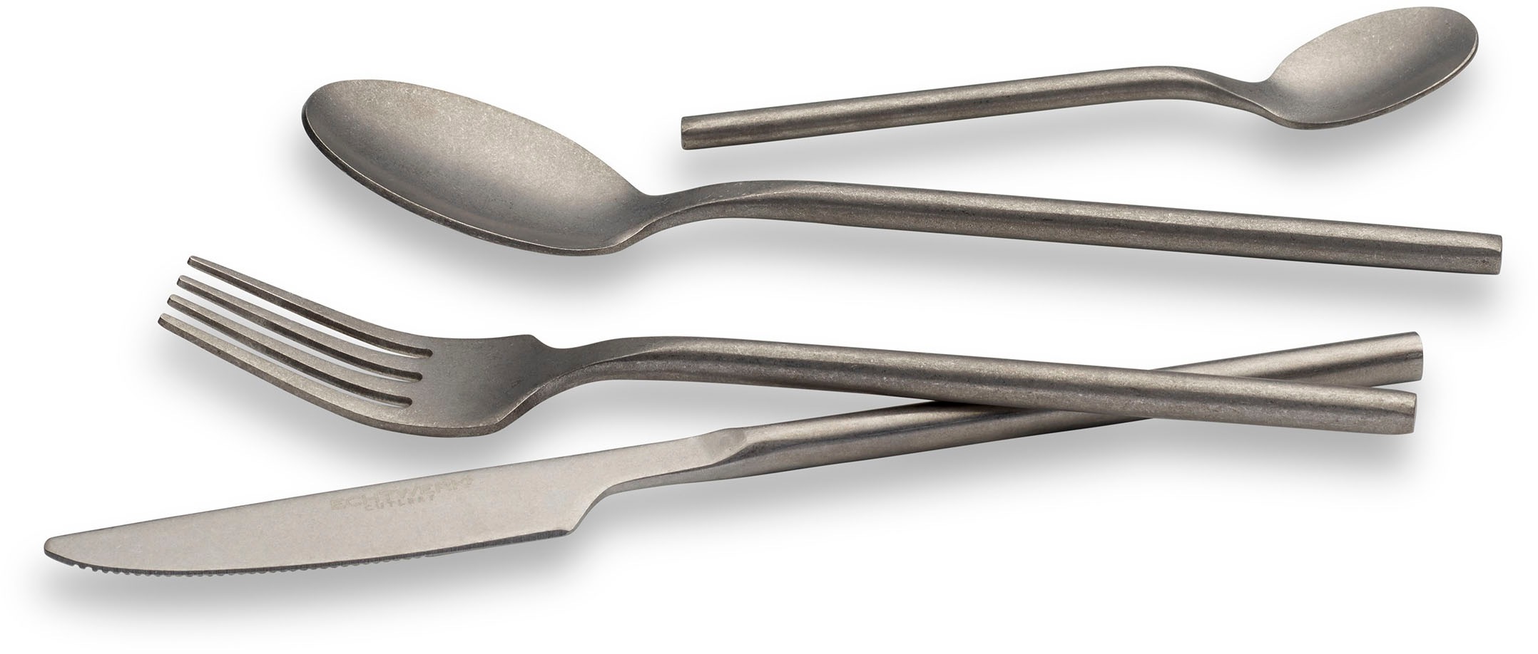 ECHTWERK Besteck-Set »Tafelbesteck „Vintage“ 16tlg - stonewashed«, (Set, 16 tlg.), hochwertig, Vintage-Look