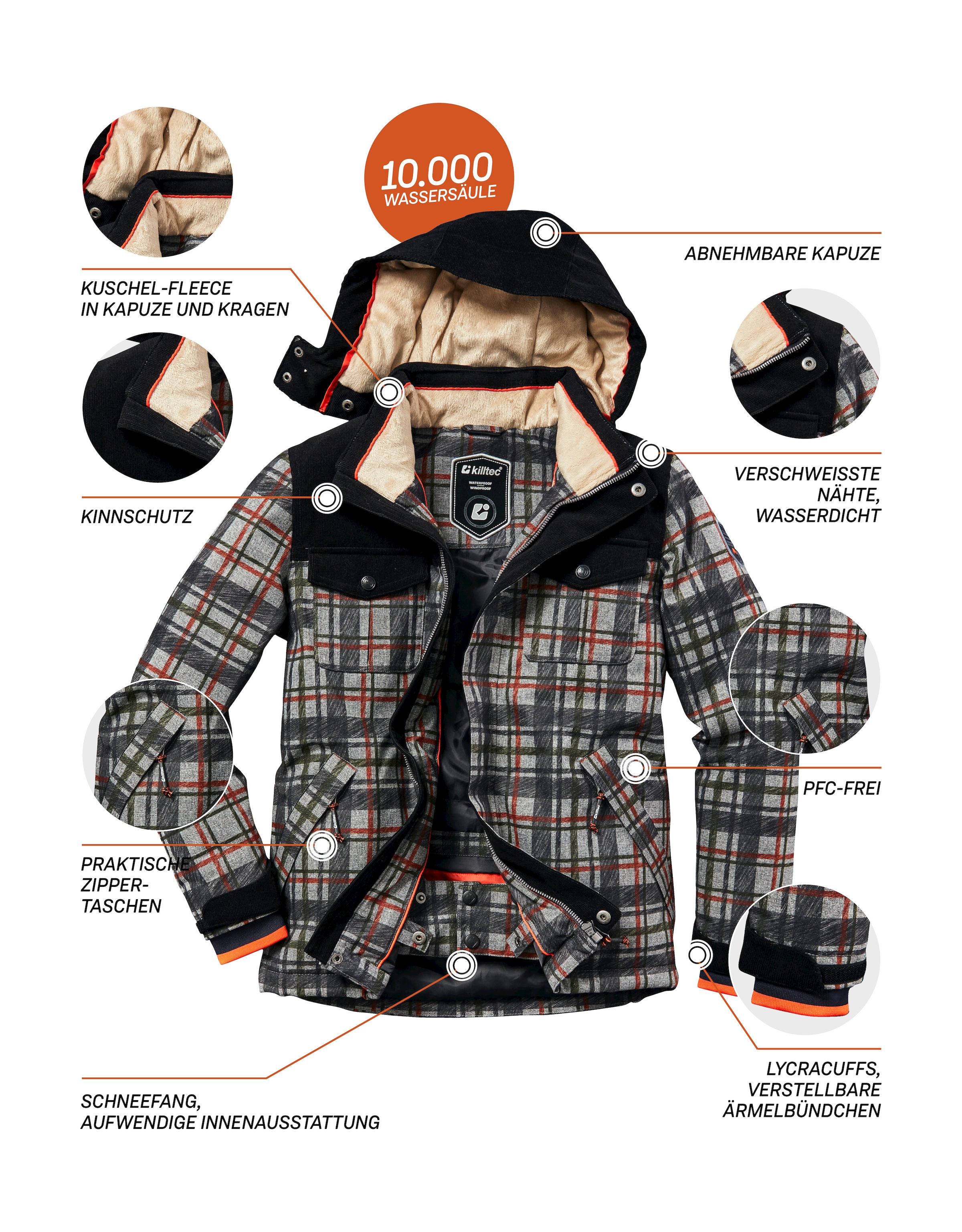 Killtec Skijacke »KSW 62 BYS SKI JCKT«