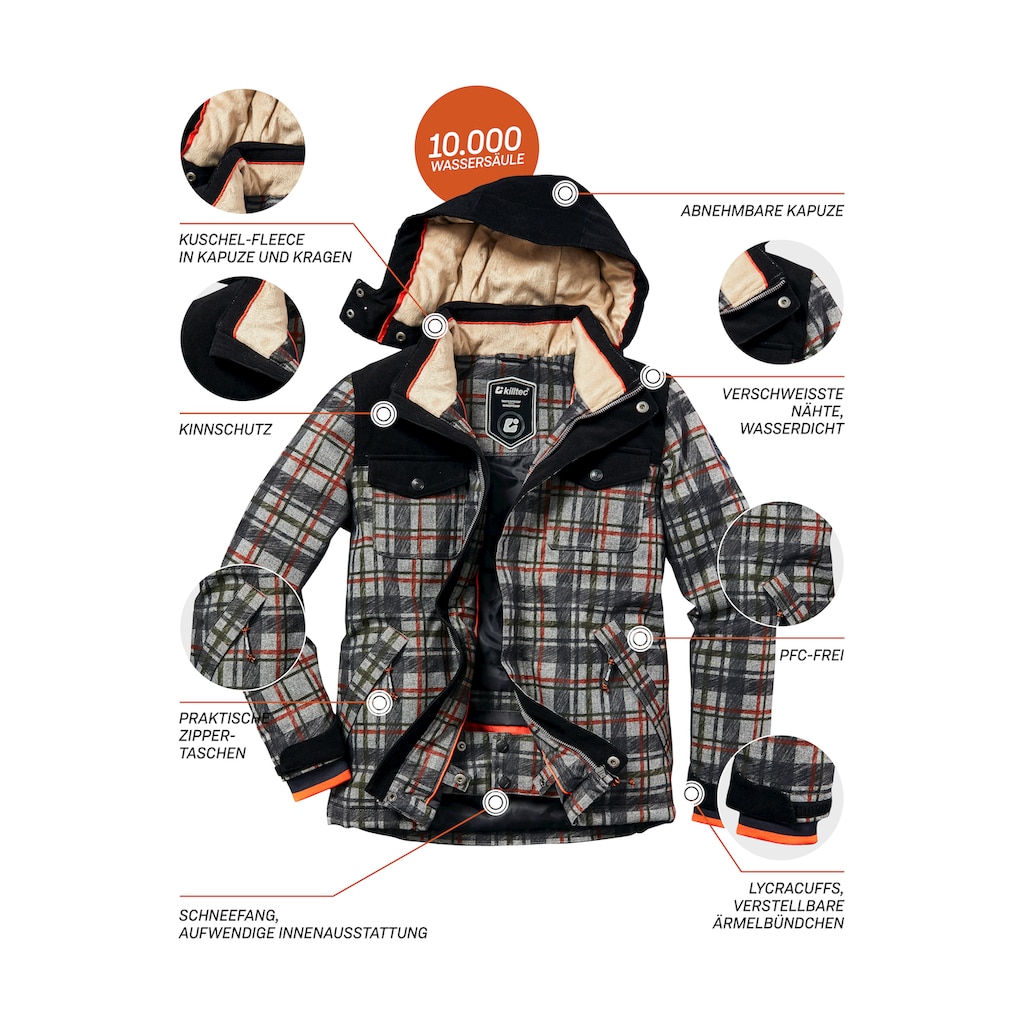 Killtec Skijacke »KSW 62 BYS SKI JCKT«