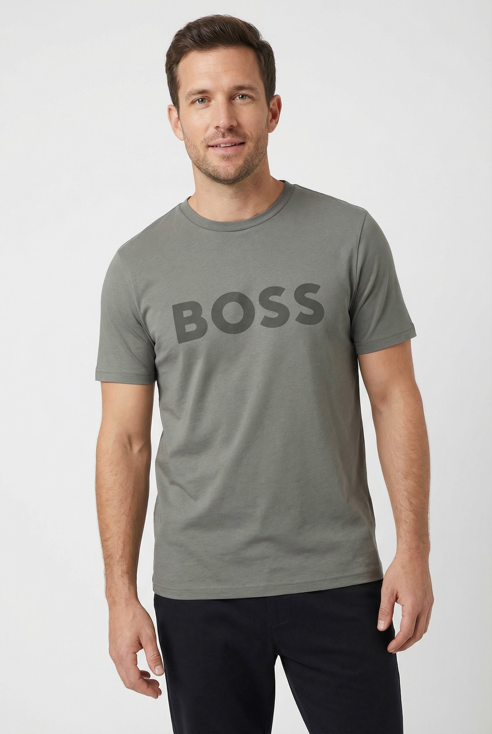 BOSS ORANGE T-Shirt "Thinking" 1 tlg. Rundhalsausschnitt, Regular Fit, groß günstig online kaufen
