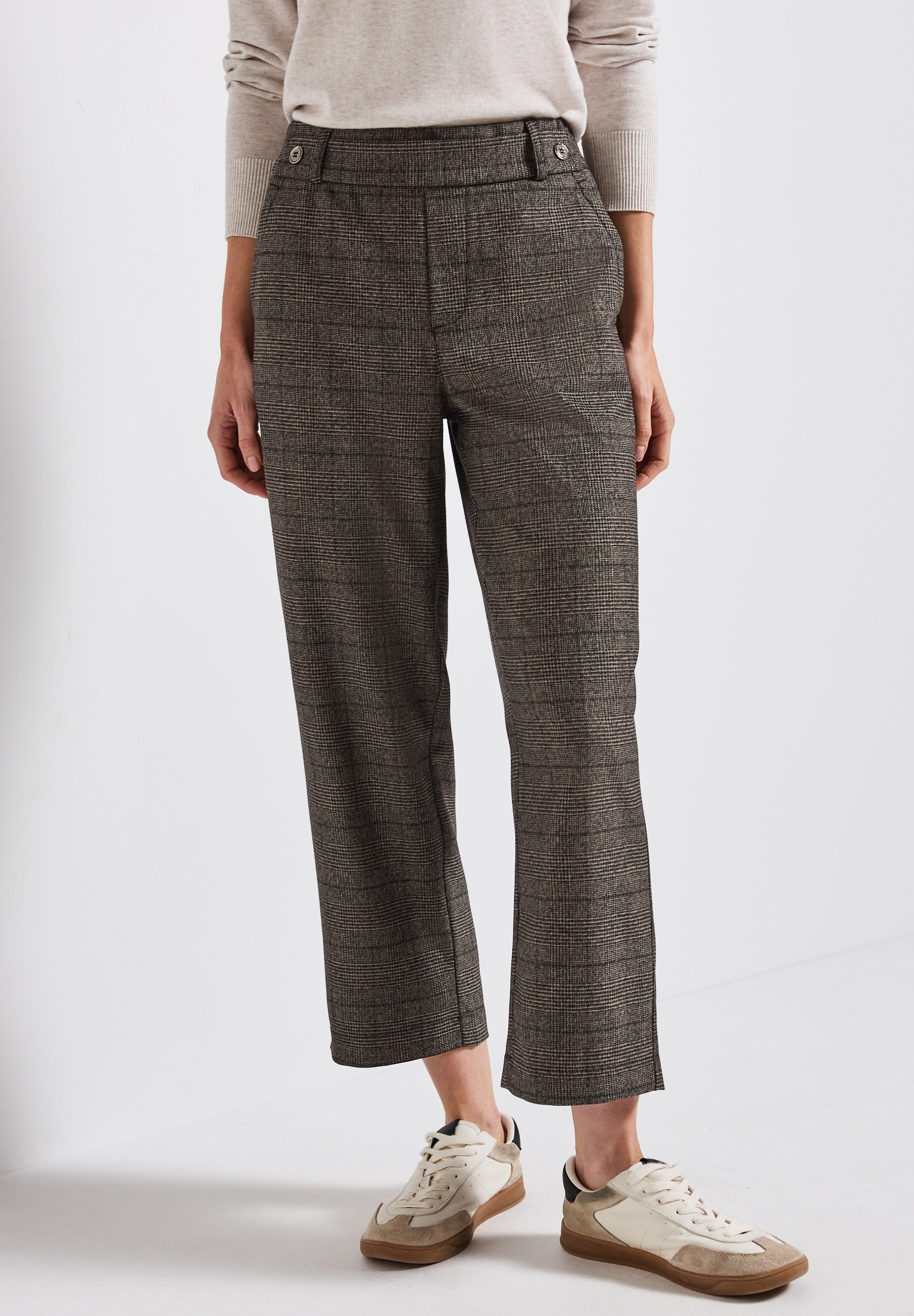 STREET ONE Stoffhose, High Waist günstig online kaufen