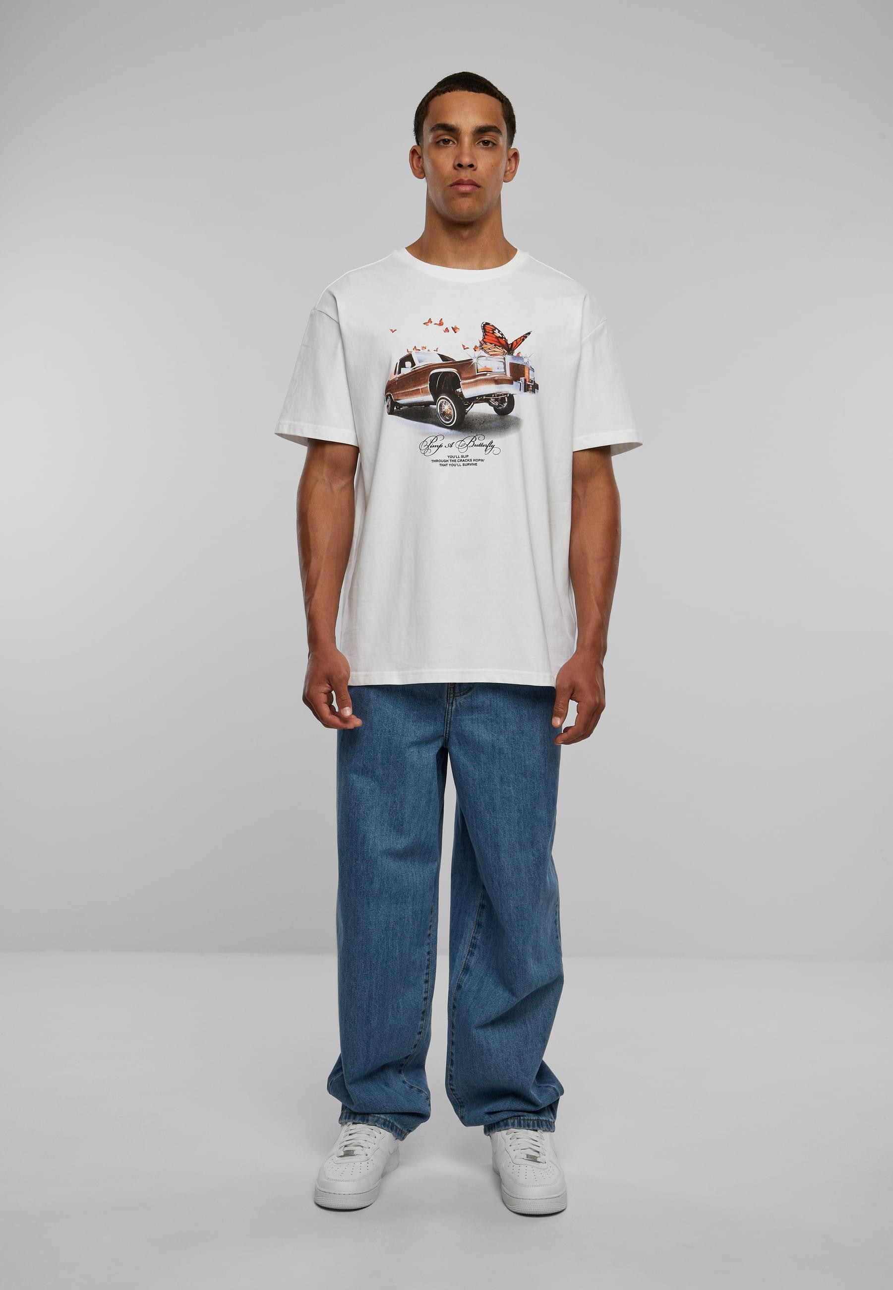 Upscale by Mister Tee T-Shirt »Upscale by Mister Tee Unisex Pimp a Butterfly Oversize Tee«, (1 tlg.)